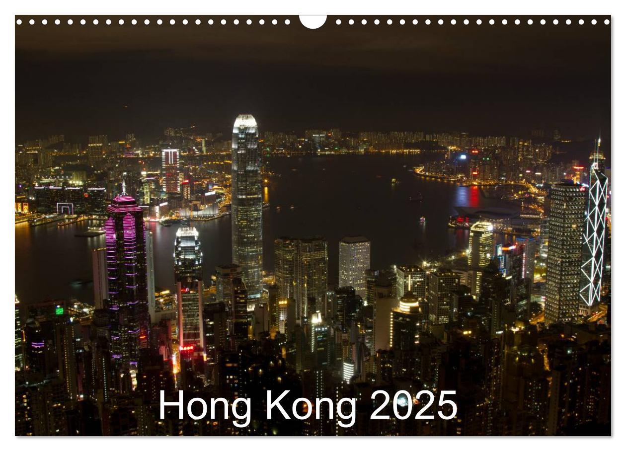 Cover: 9783435746583 | Hong Kong 2025 (Wandkalender 2025 DIN A3 quer), CALVENDO...