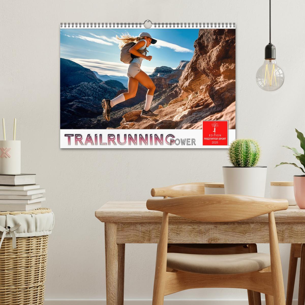 Bild: 9783457234679 | Trailrunning Power (Wandkalender 2025 DIN A3 quer), CALVENDO...