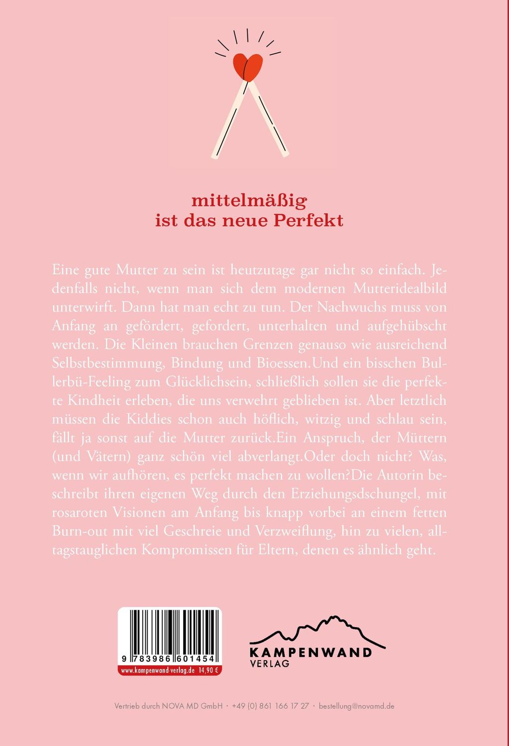 Rückseite: 9783986601454 | Der Supermutti Burnout | Jessika Severin | Taschenbuch | 256 S. | 2024