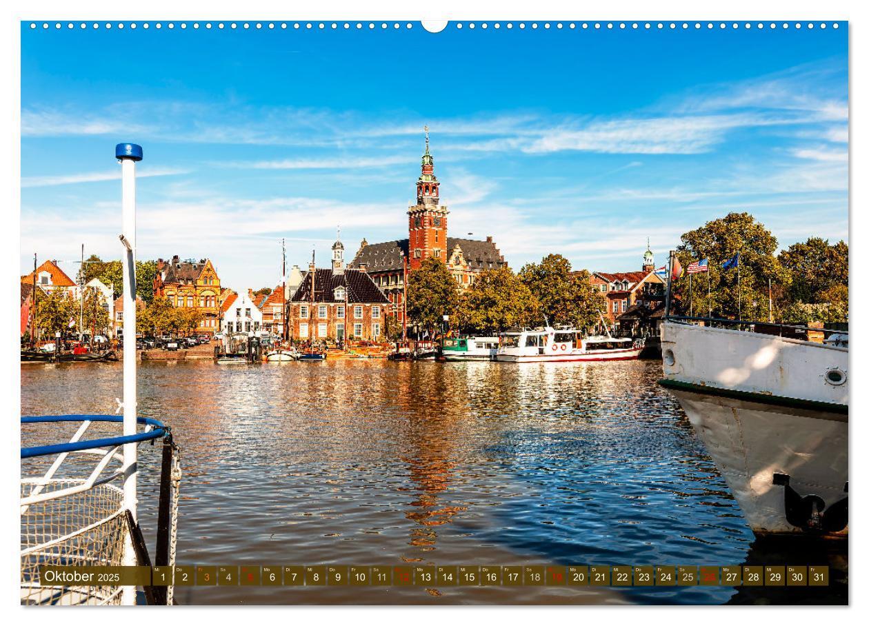 Bild: 9783383783180 | Bezauberndes Ostfriesland (Wandkalender 2025 DIN A2 quer), CALVENDO...