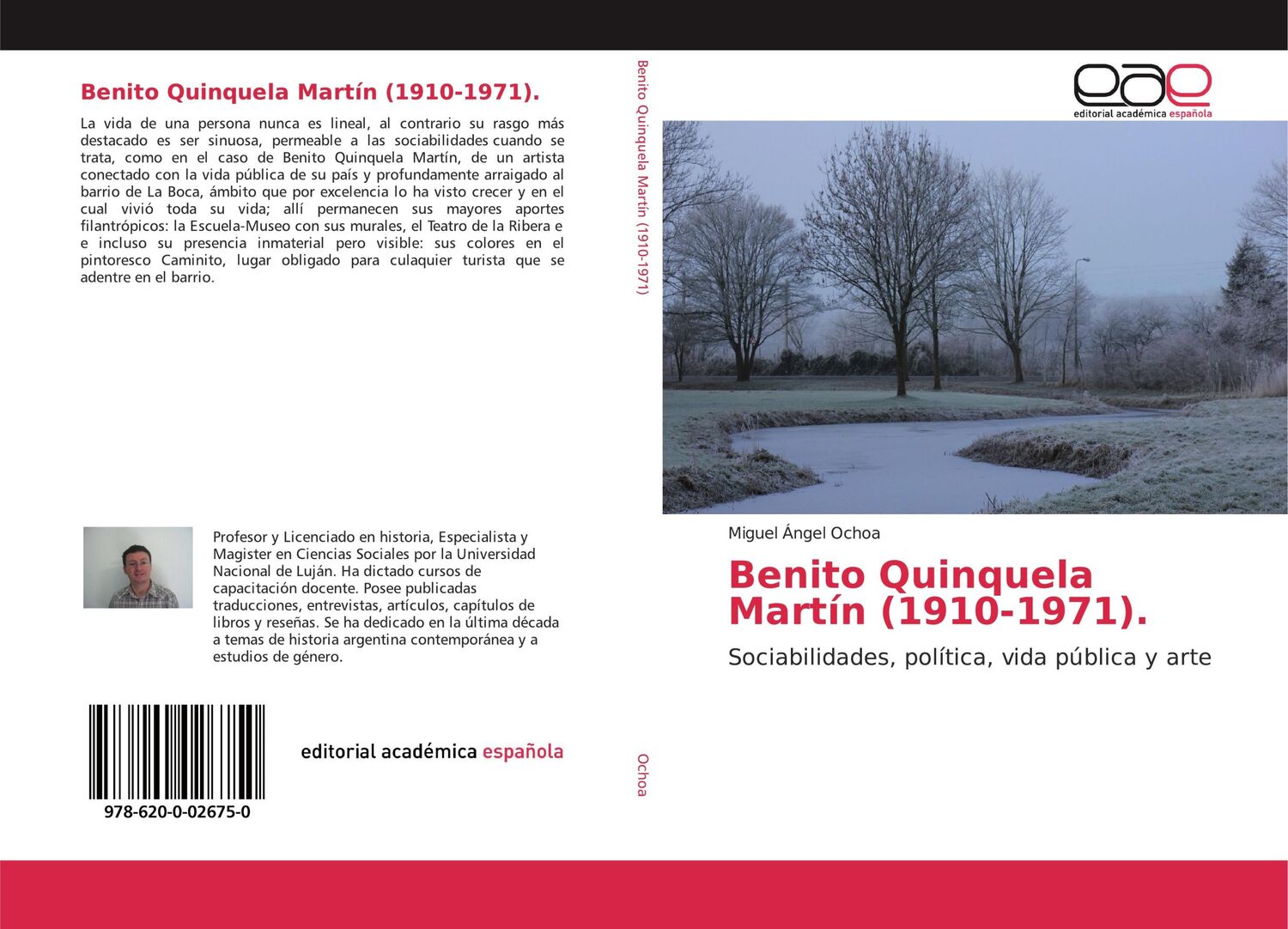 Cover: 9786200026750 | Benito Quinquela Martín (1910-1971) | Miguel Ángel Ochoa | Taschenbuch