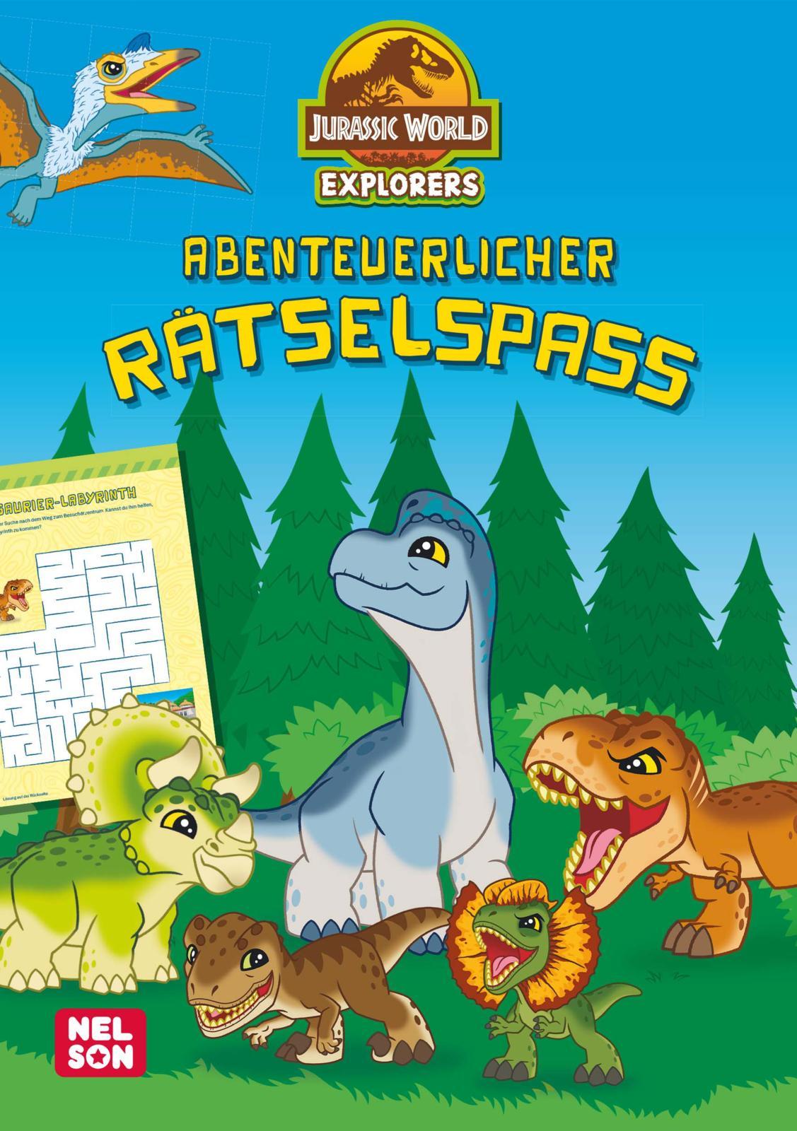 Cover: 9783845126753 | Jurassic World Explorers: Abenteuerlicher Rätselspaß | Taschenbuch