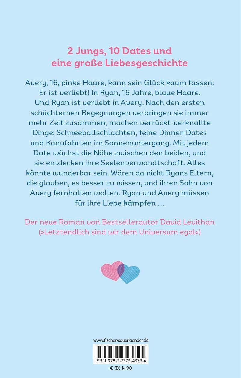 Rückseite: 9783737343794 | Ryan und Avery | David Levithan | Taschenbuch | 320 S. | Deutsch