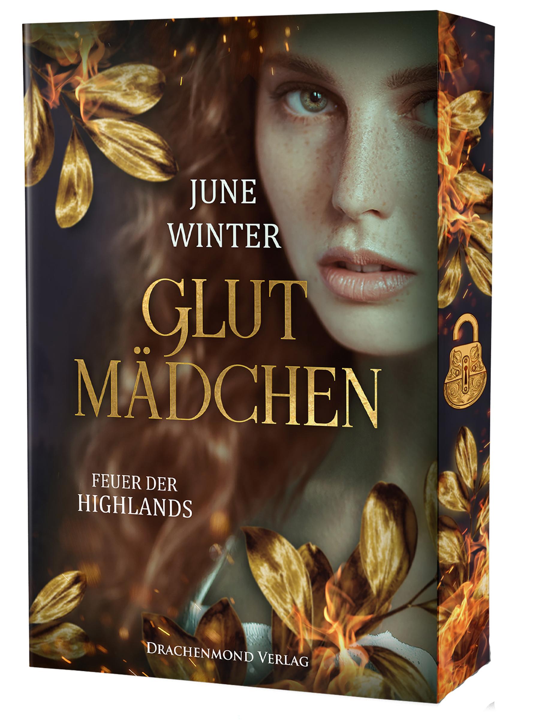 Cover: 9783959917865 | Glutmädchen - Feuer der Highlands | June Winter | Taschenbuch | 390 S.