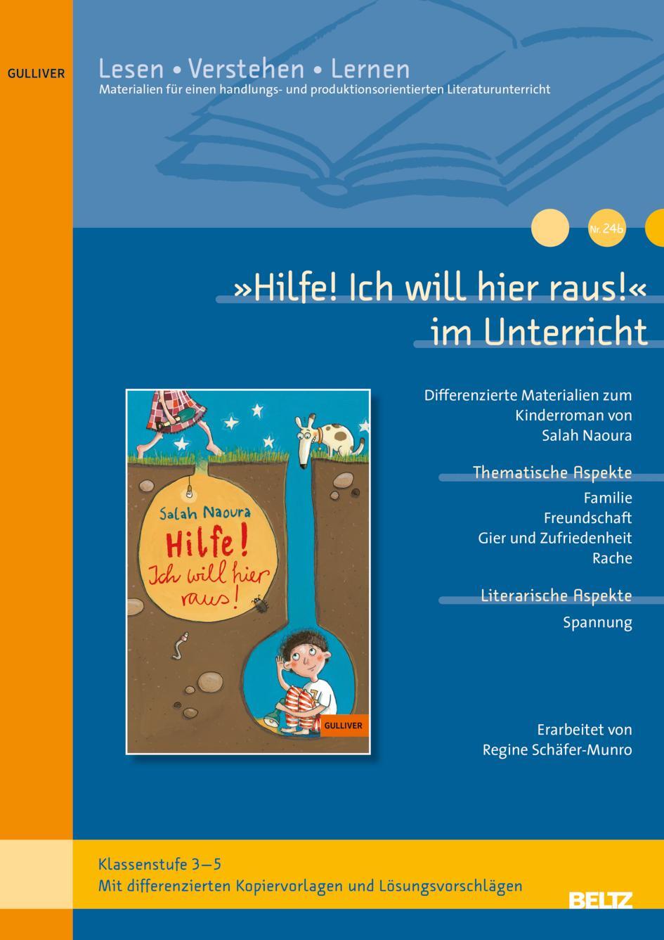 Cover: 9783407824448 | 'Hilfe! Ich will hier raus!' im Unterricht | Regine Schäfer-Munro