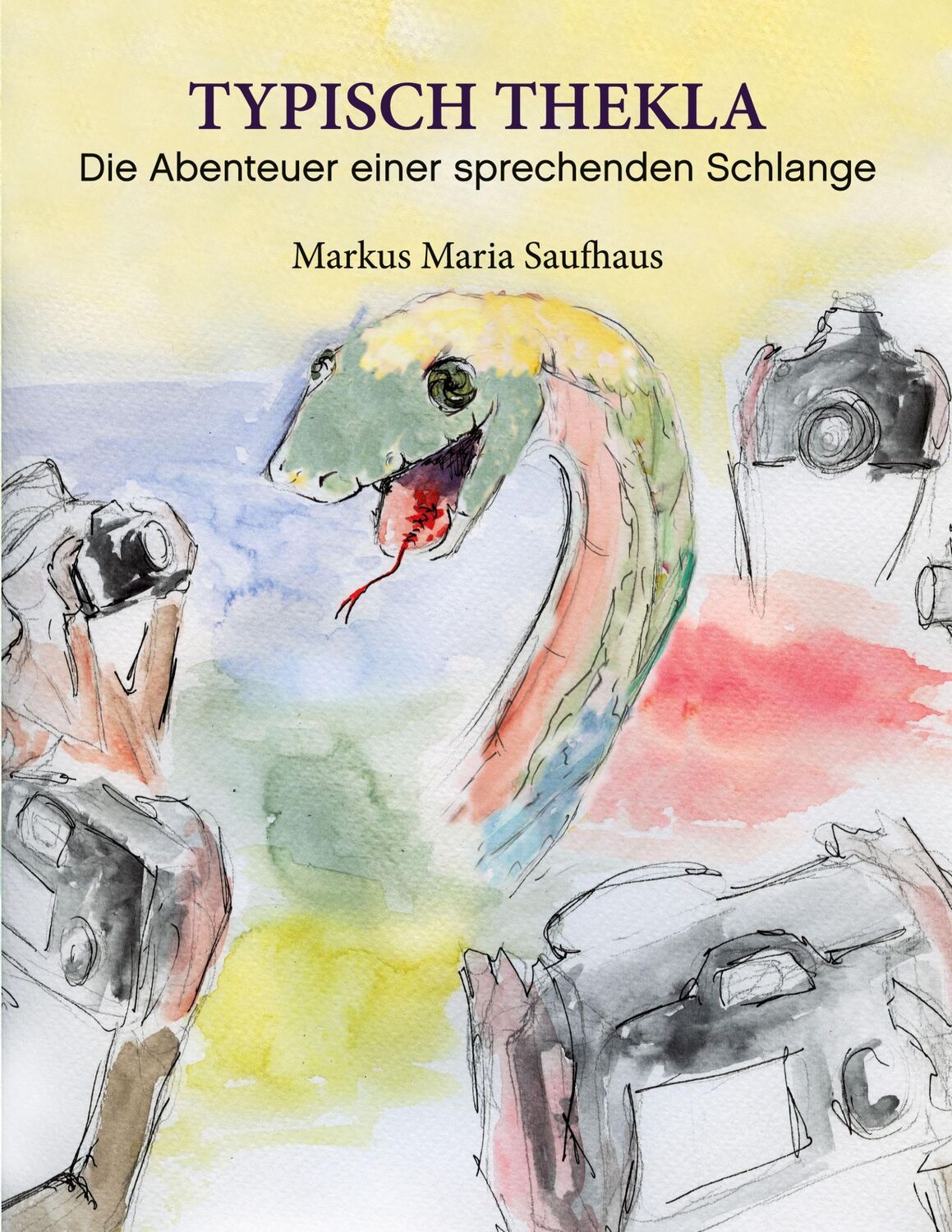 Cover: 9783740769055 | Typisch Thekla | Die Abenteuer einer sprechenden Schlange | Saufhaus