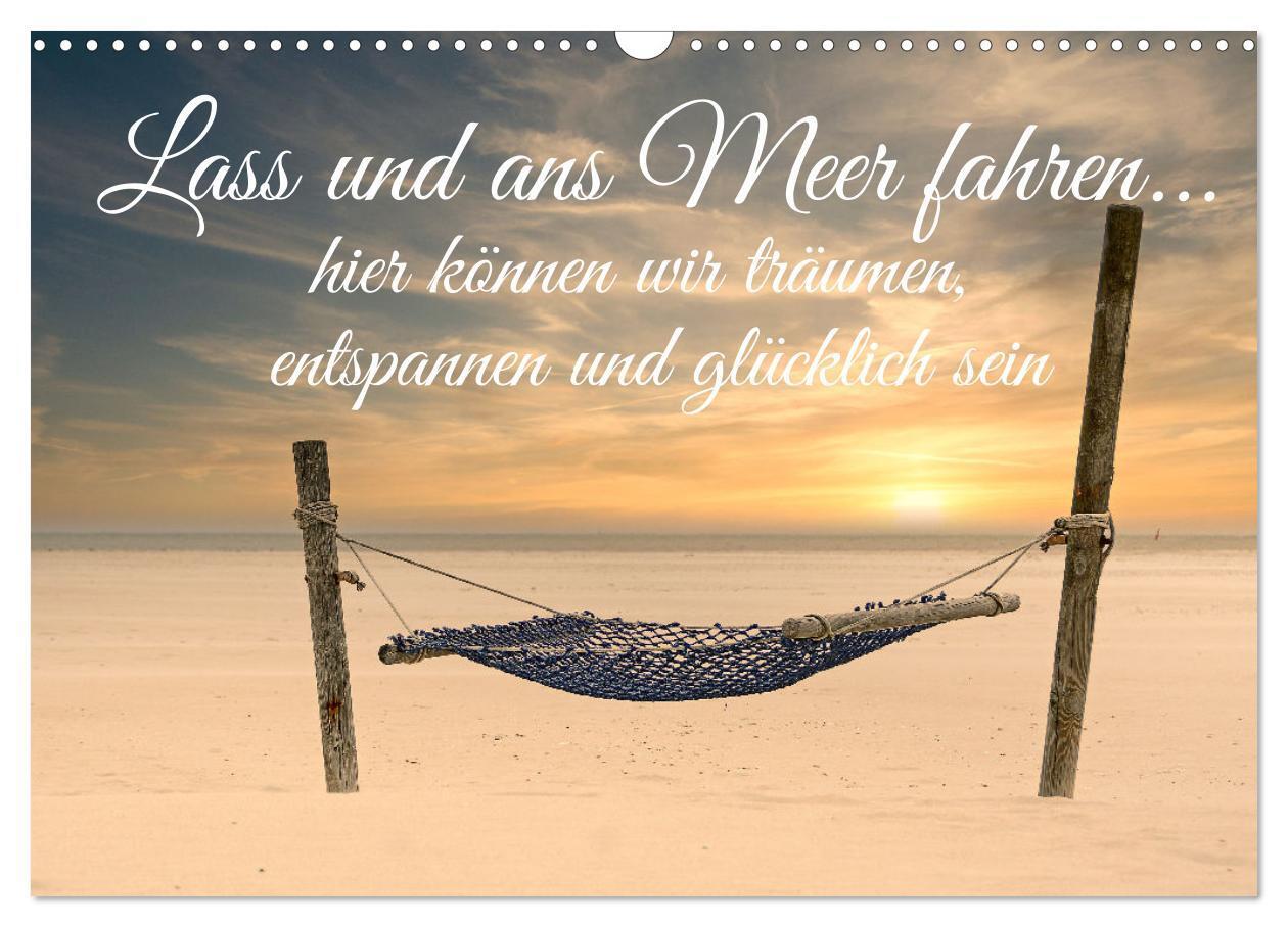 Cover: 9783383920448 | Lass uns ans Meer fahren (Wandkalender 2025 DIN A3 quer), CALVENDO...