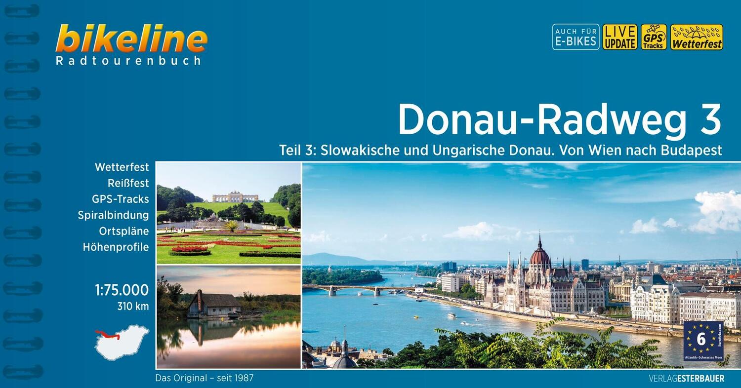 Cover: 9783711100702 | Donauradweg / Donau-Radweg Teil 3 | Esterbauer Verlag | Taschenbuch