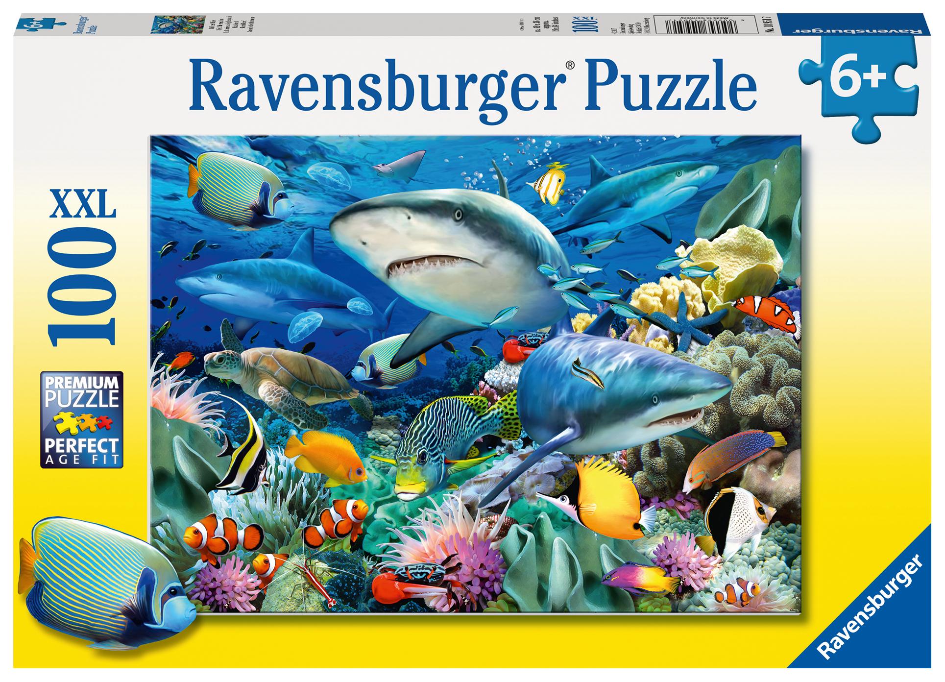 Cover: 4005556109517 | Riff der Haie. Puzzle 100 Teile XXL | Spiel | Puzzle | 10951 | Deutsch