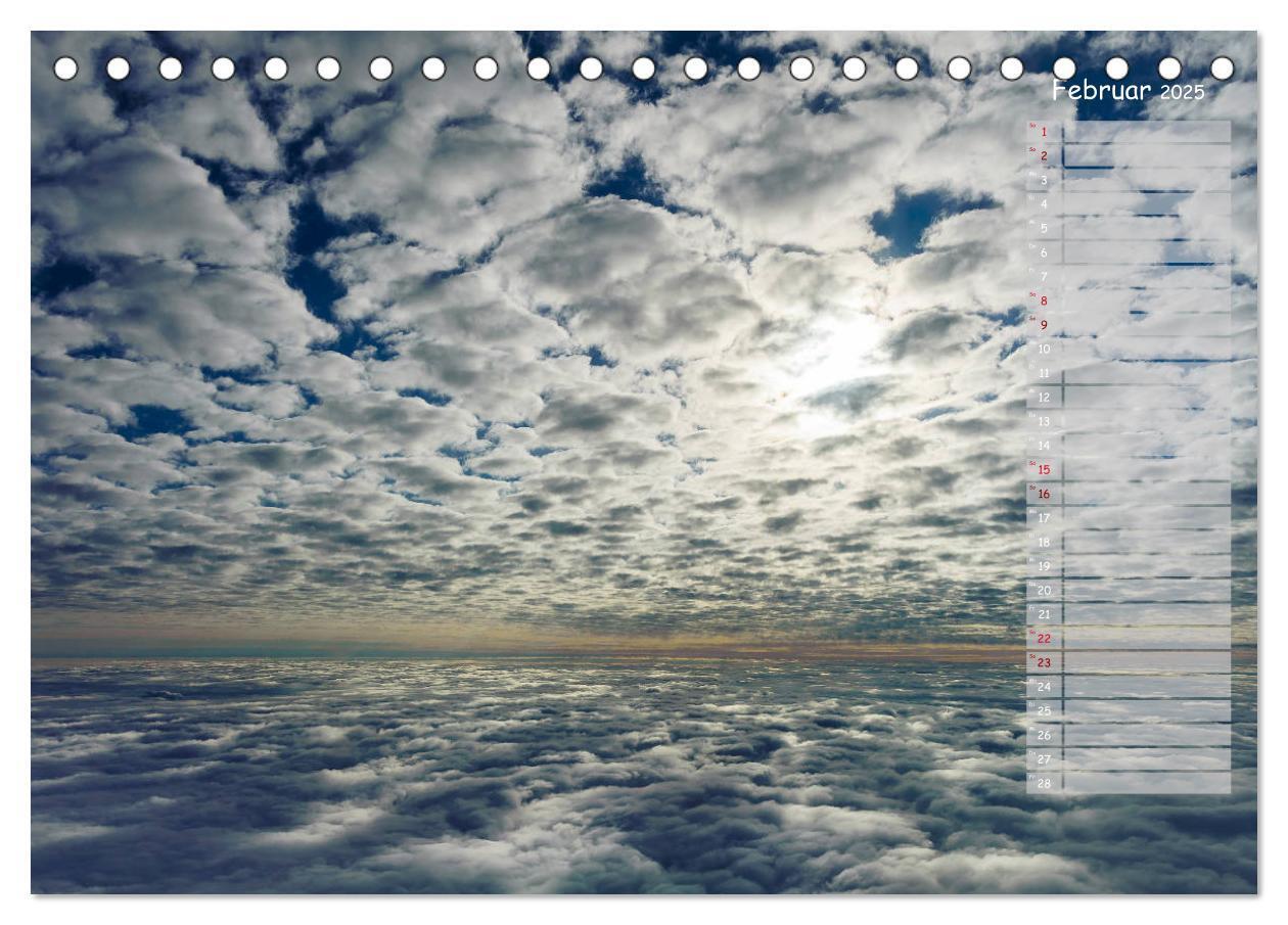 Bild: 9783435372478 | Colours of Flight - Stimmungen über den Wolken (Tischkalender 2025...