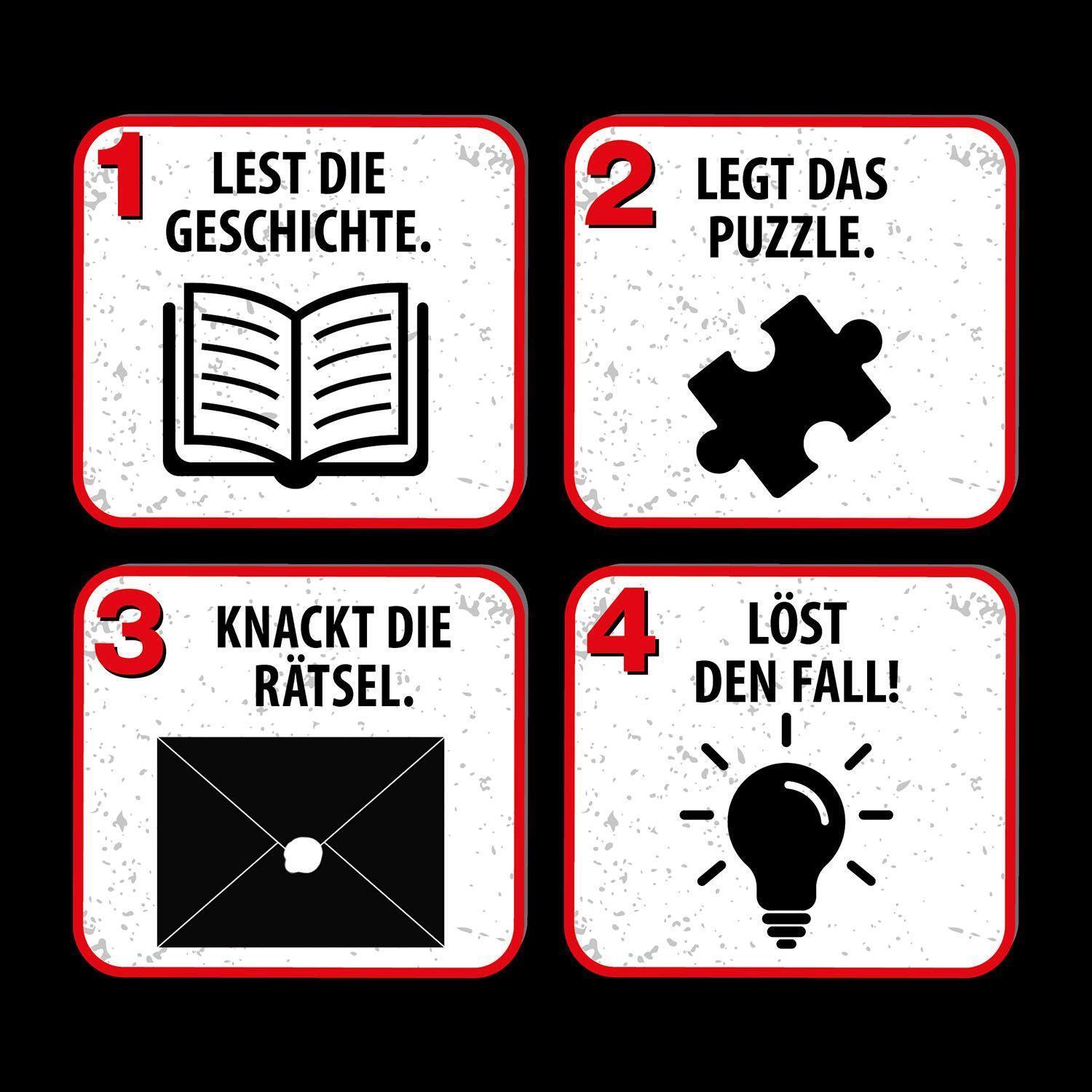 Bild: 4002051680831 | Krimi-Puzzle: Die drei ??? - Das Geheimnis der Bilder (1000 Teile)