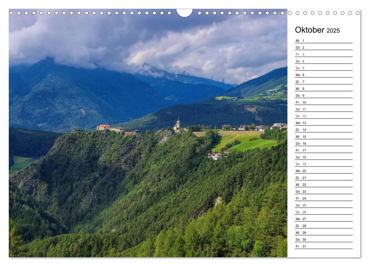 Bild: 9783435548460 | Pustertal - Das grüne Tal Südtirols (Wandkalender 2025 DIN A3...