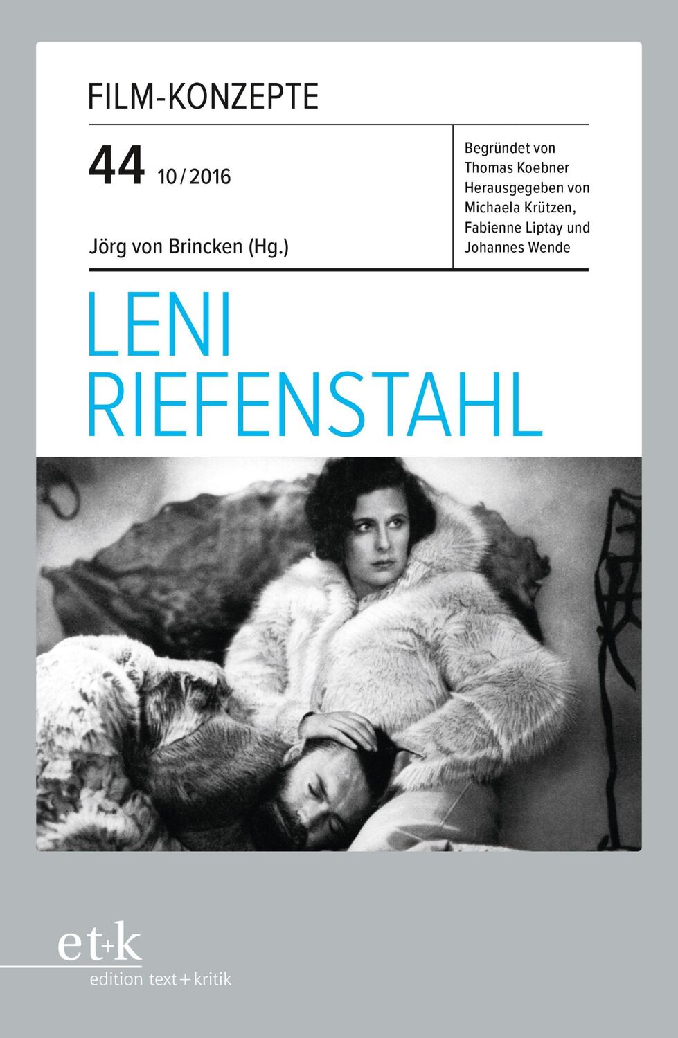 Cover: 9783869165158 | Leni Riefenstahl | Taschenbuch | Film-Konzepte | 140 S. | Deutsch