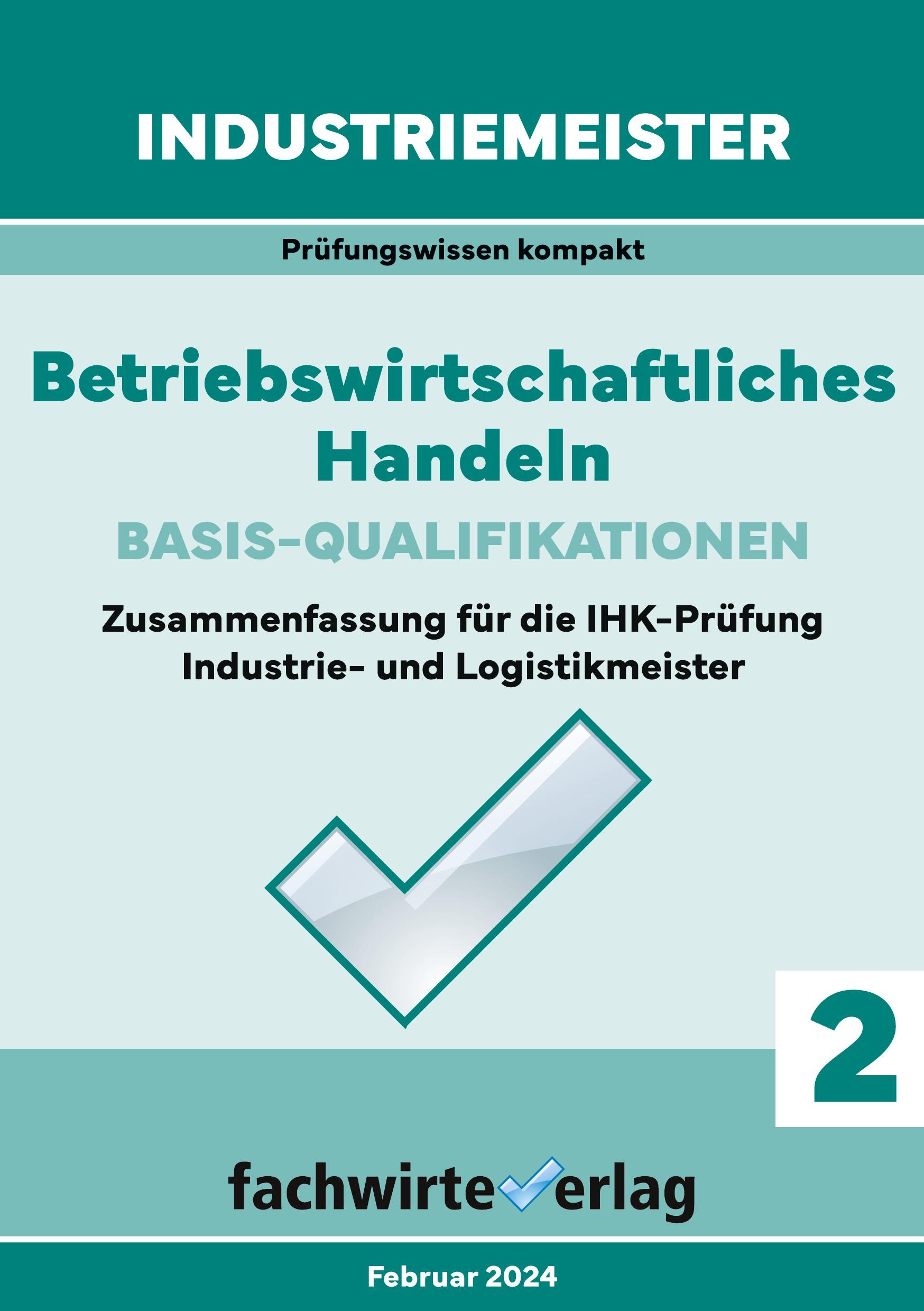 Cover: 9783958876217 | Industriemeister: Betriebswirtschaftliches Handeln | Reinhard Fresow