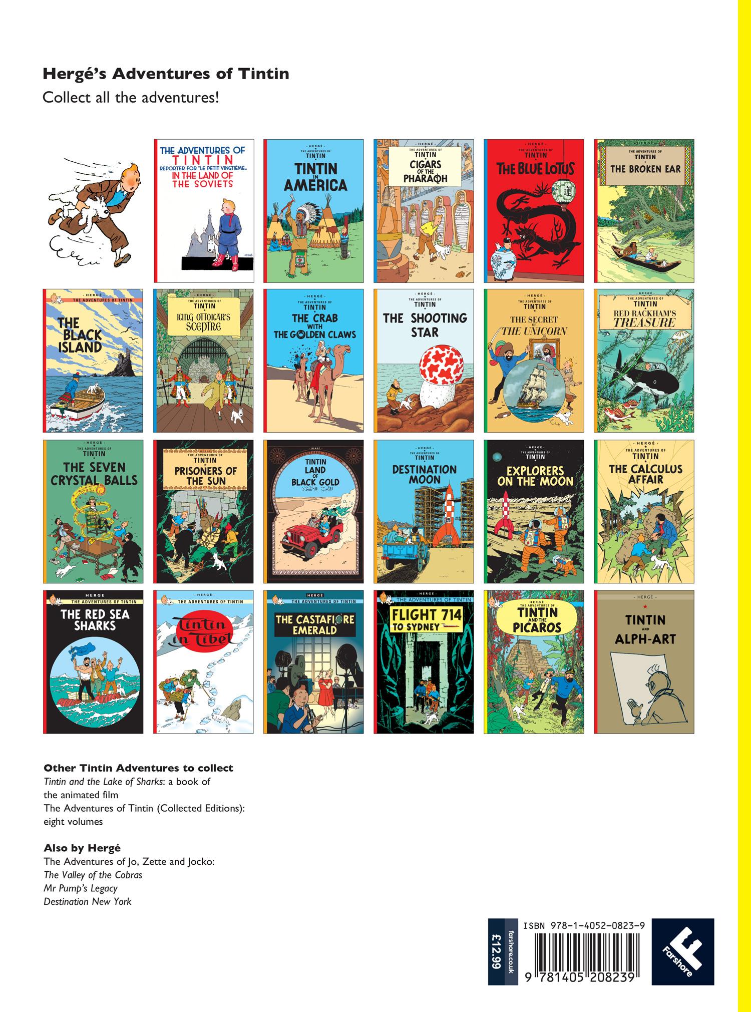 Rückseite: 9781405208239 | Tintin and the Picaros | Herge | Buch | Gebunden | Englisch | 2011