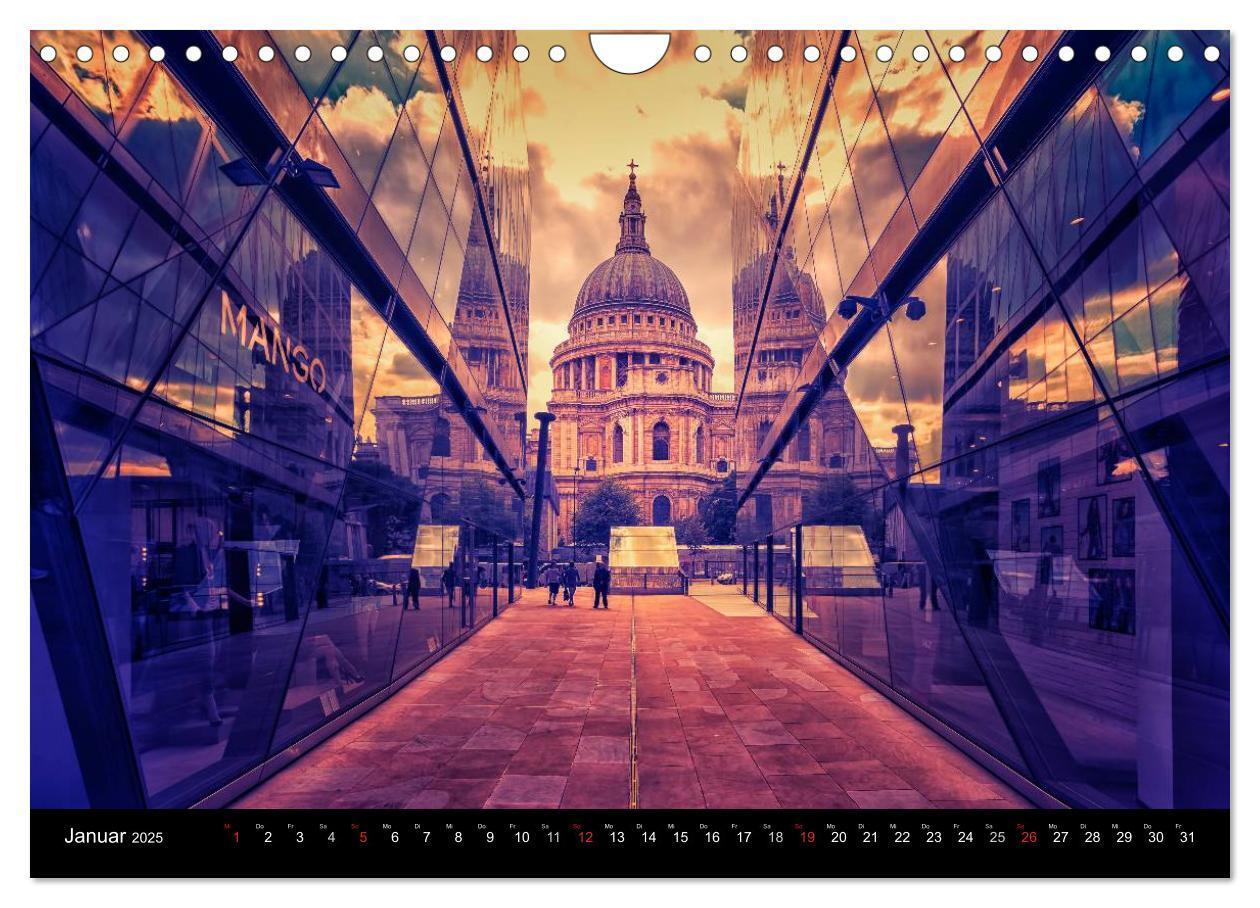 Bild: 9783435698943 | Weltmetropole London (Wandkalender 2025 DIN A4 quer), CALVENDO...