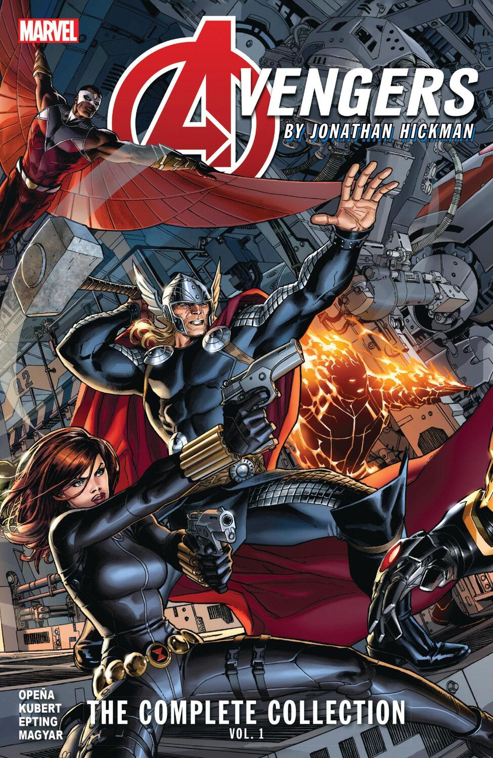 Cover: 9781302925093 | Avengers by Jonathan Hickman: The Complete Collection Vol. 1 | Hickman