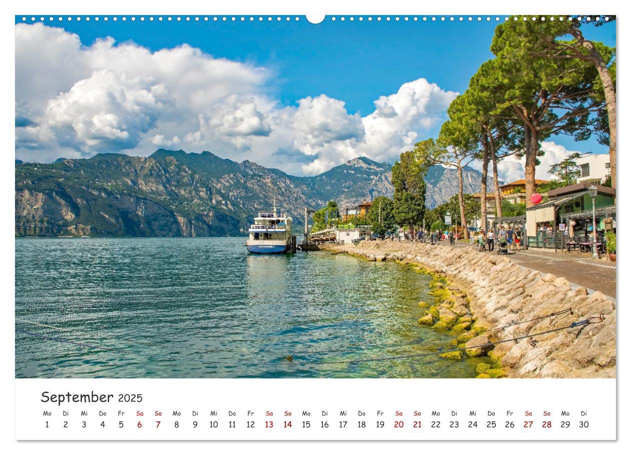 Bild: 9783435013401 | Malcesine am Gardasee (Wandkalender 2025 DIN A2 quer), CALVENDO...