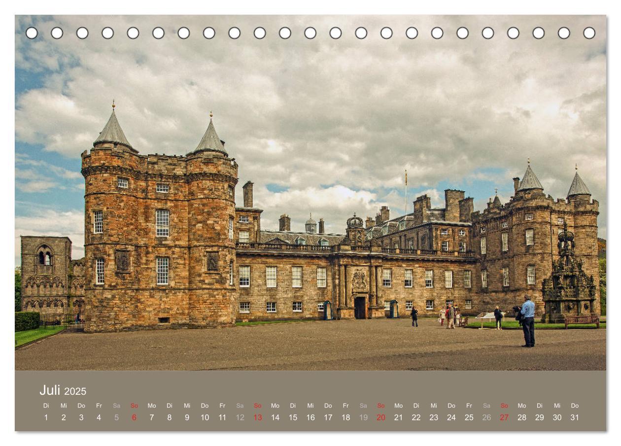 Bild: 9783435700196 | Historisches Schottland (Tischkalender 2025 DIN A5 quer), CALVENDO...