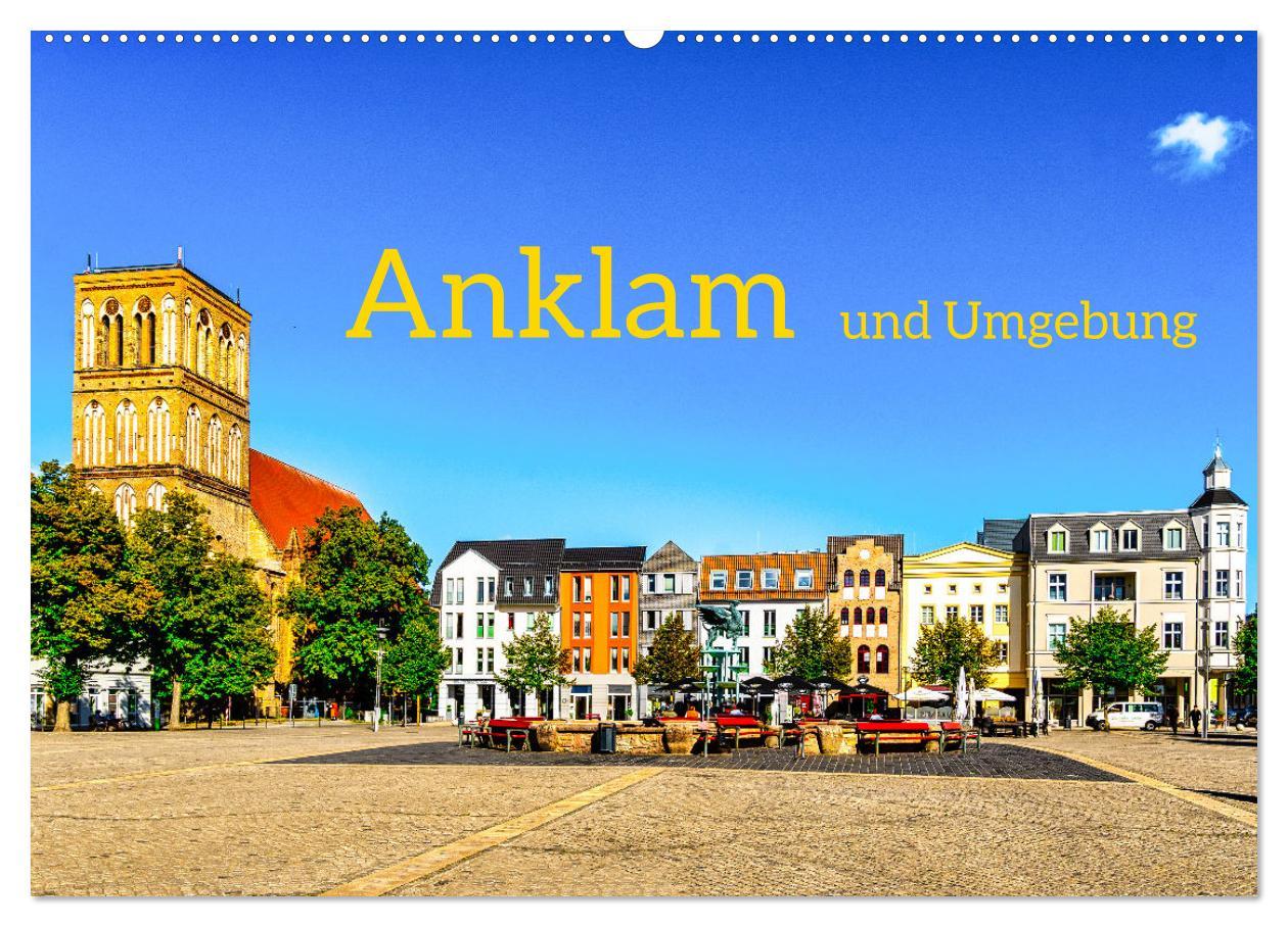 Cover: 9783383958816 | Anklam und Umgebung (Wandkalender 2025 DIN A2 quer), CALVENDO...