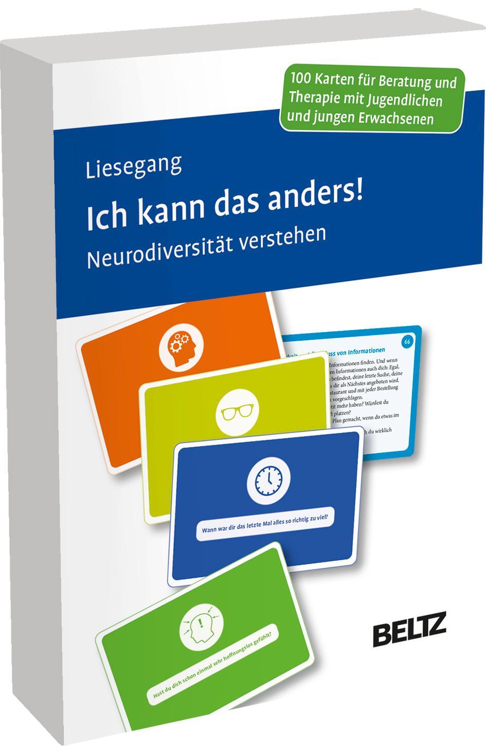 Cover: 4019172101374 | Ich kann das anders! | Jörg Liesegang | Box | BeltzTherapiekarten