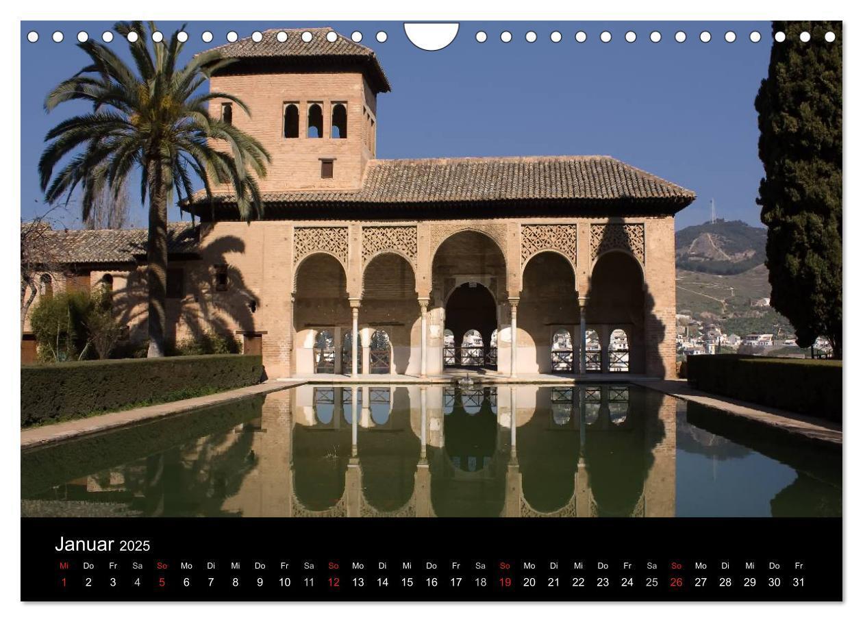 Bild: 9783435811205 | Andalusien (Wandkalender 2025 DIN A4 quer), CALVENDO Monatskalender