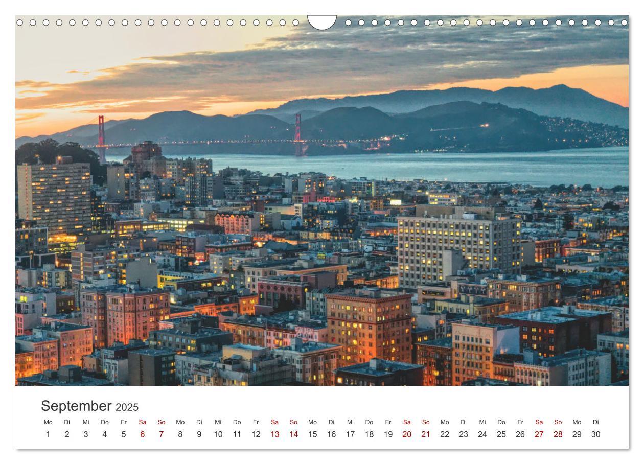 Bild: 9783435007523 | San Francisco - Die Heimat der Golden Gate Bridge. (Wandkalender...