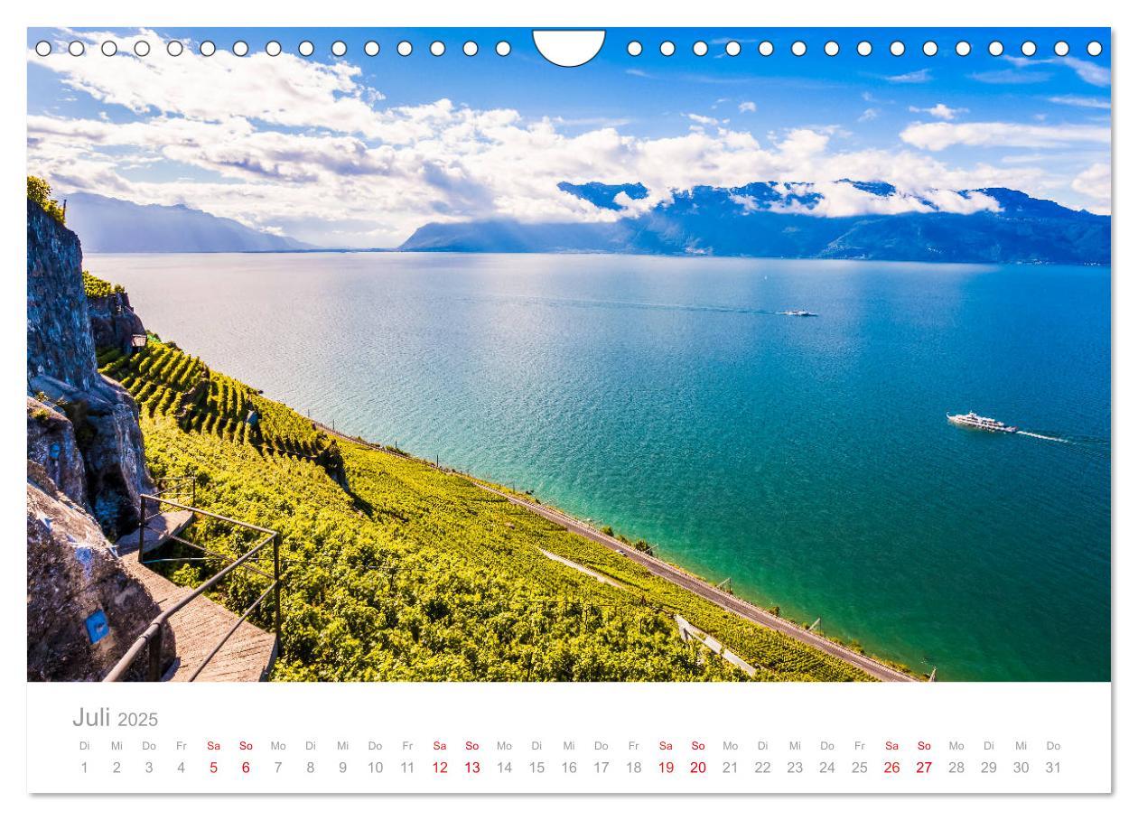 Bild: 9783435308637 | TRAUMZIELE DER SCHWEIZ Impressionen (Wandkalender 2025 DIN A4...