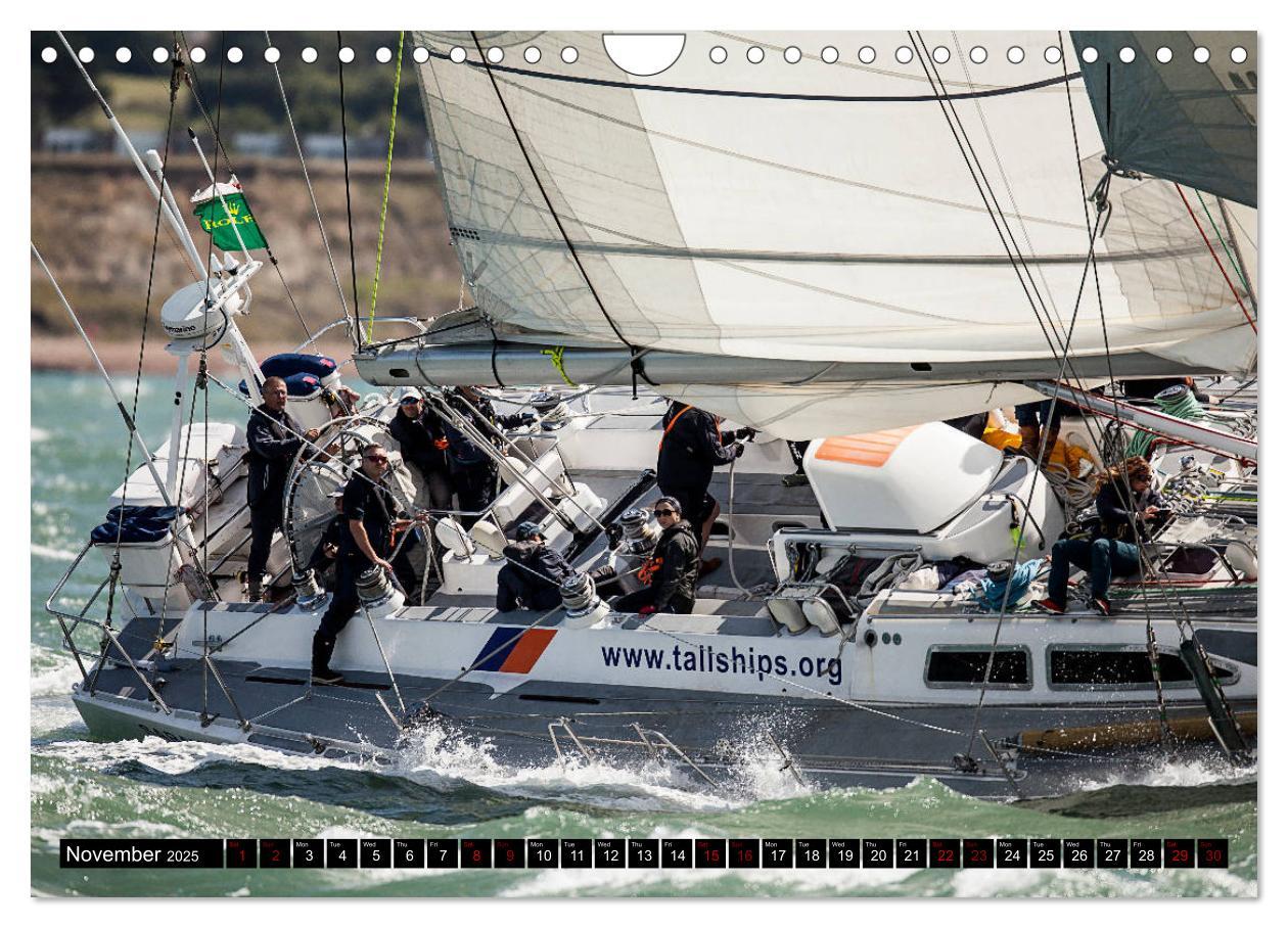 Bild: 9781325946181 | Rolex Fastnet Race (Wall Calendar 2025 DIN A4 landscape), CALVENDO...