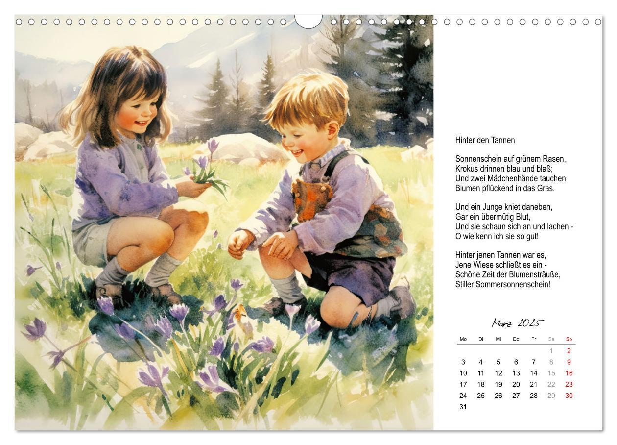 Bild: 9783383895739 | Gedichte von Theodor Storm (Wandkalender 2025 DIN A3 quer),...