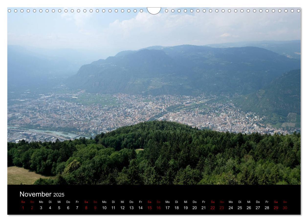 Bild: 9783435377640 | Bozen 2025 (Wandkalender 2025 DIN A3 quer), CALVENDO Monatskalender