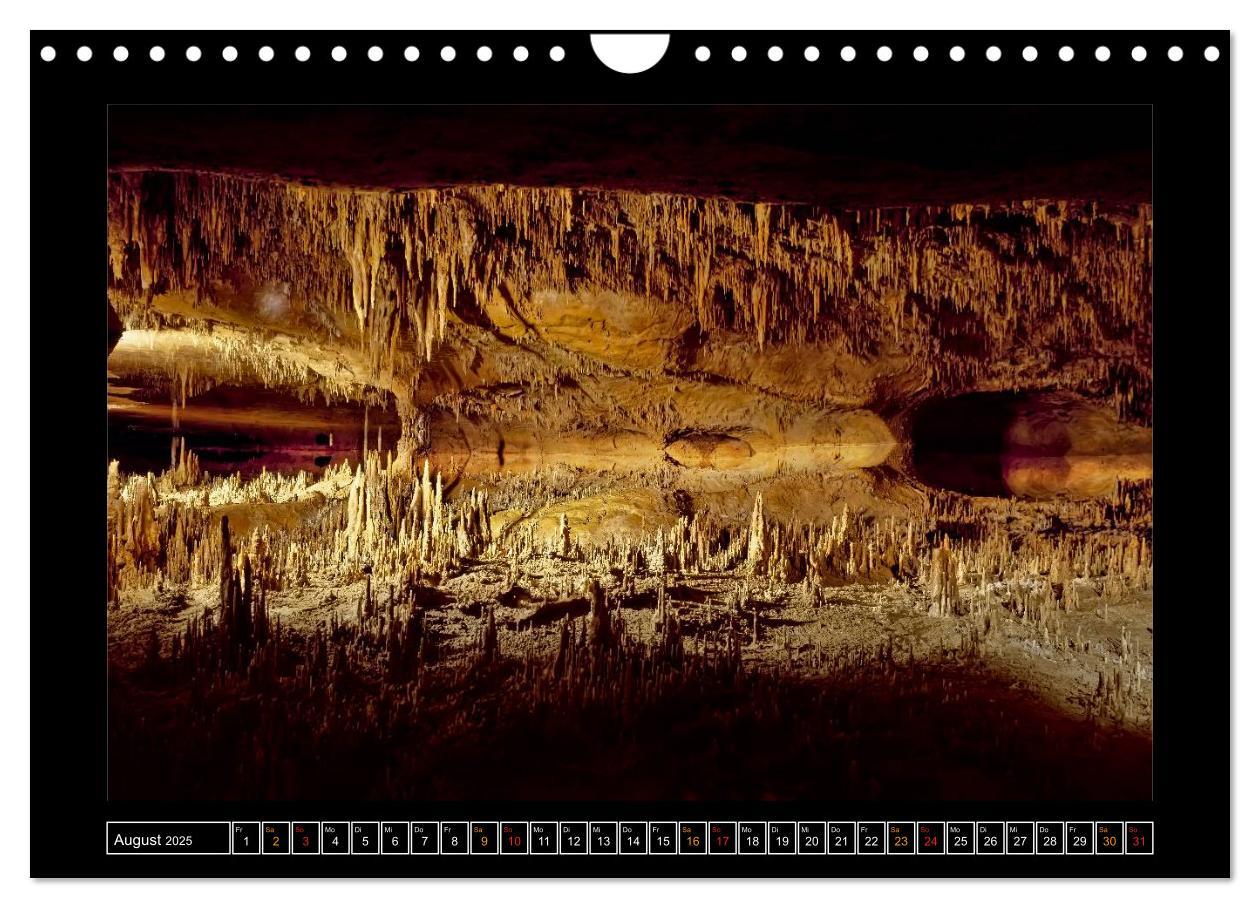 Bild: 9783435596904 | Höhlen, Stalaktiten und Stalagmiten (Wandkalender 2025 DIN A4...