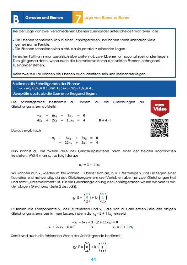 Bild: 9783946641131 | Mathematik Oberstufe Teil 3 - Vektorrechnung Abitur StrandMathe...