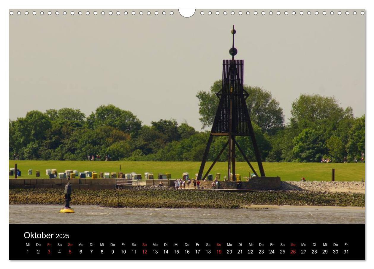 Bild: 9783435764754 | Cuxhaven an der Nordsee (Wandkalender 2025 DIN A3 quer), CALVENDO...