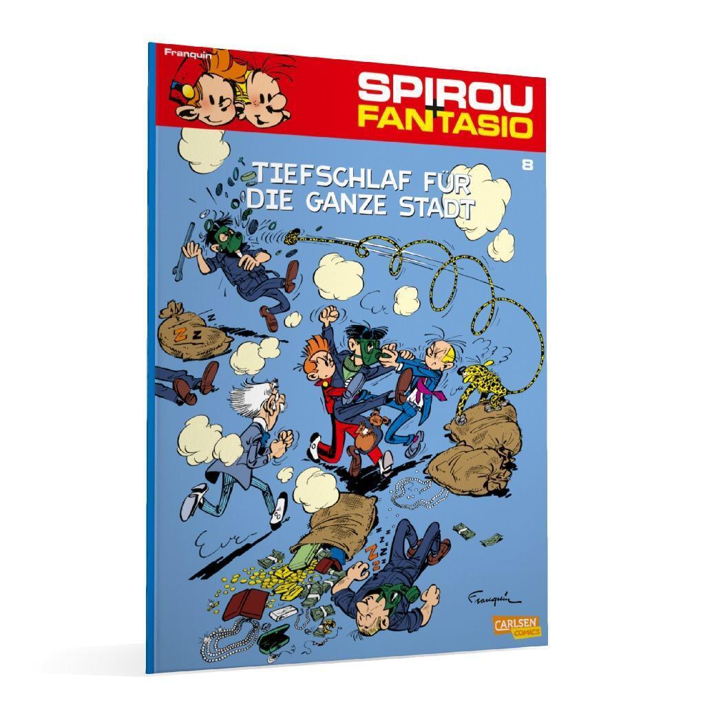 Bild: 9783551772084 | Spirou und Fantasio 08. Tiefschlaf für die ganze Stadt | Franquin