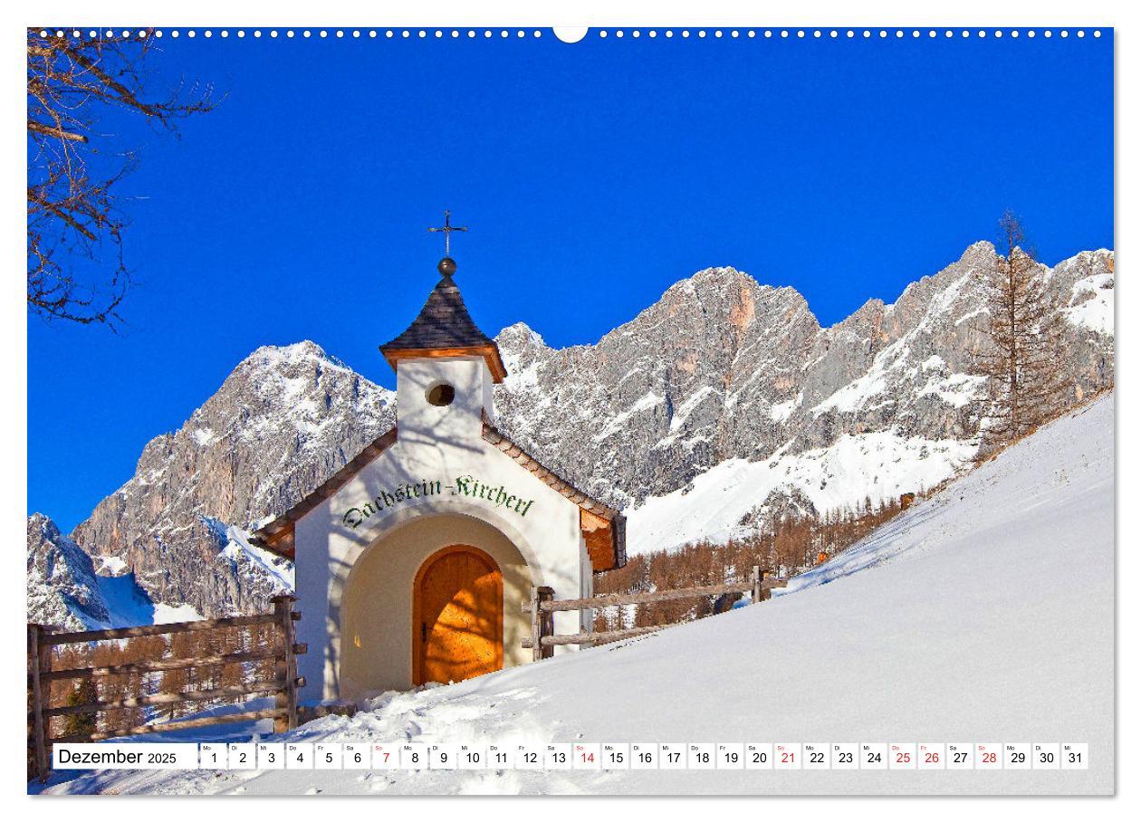 Bild: 9783435165148 | Ramsau am Dachstein (Wandkalender 2025 DIN A2 quer), CALVENDO...