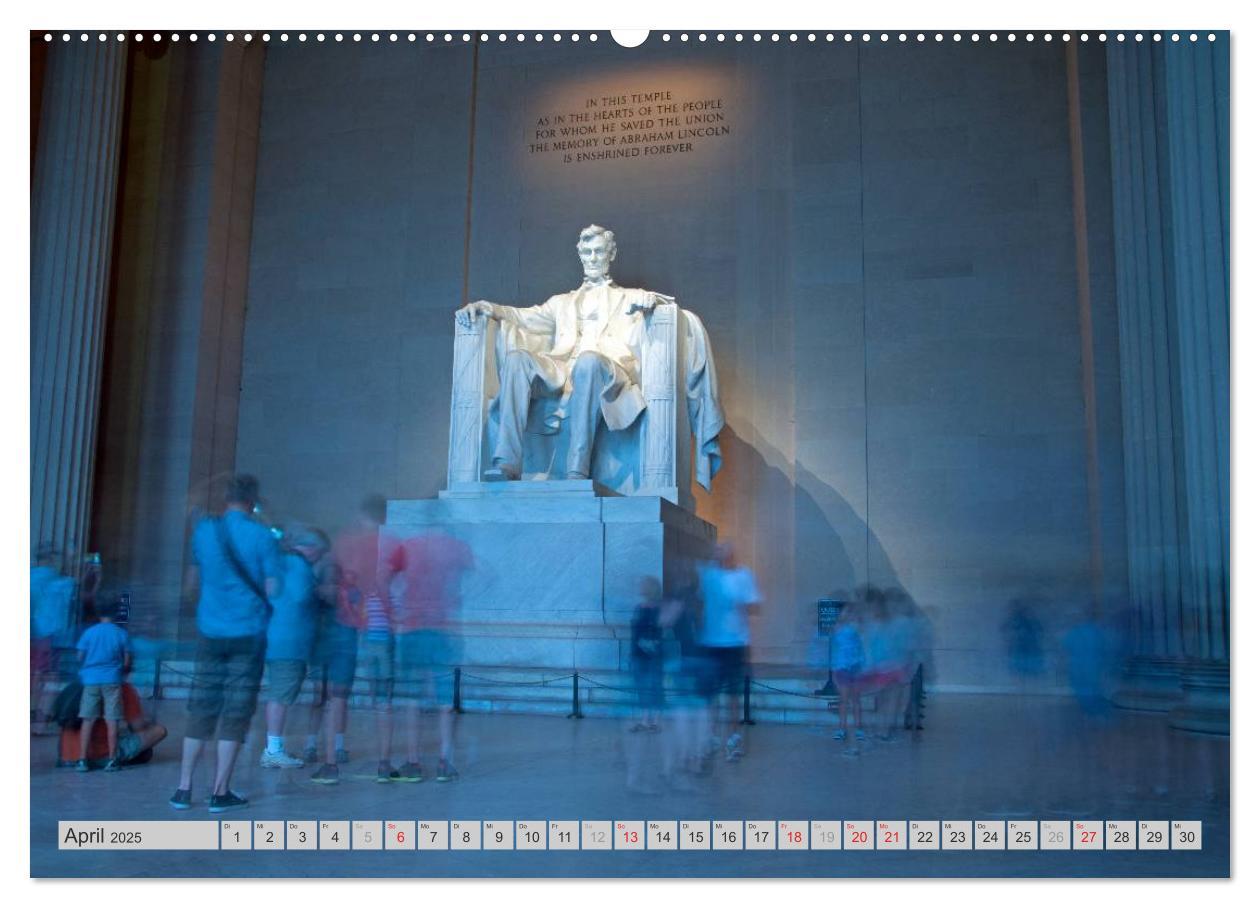 Bild: 9783435719099 | Washington D.C. (Wandkalender 2025 DIN A2 quer), CALVENDO...