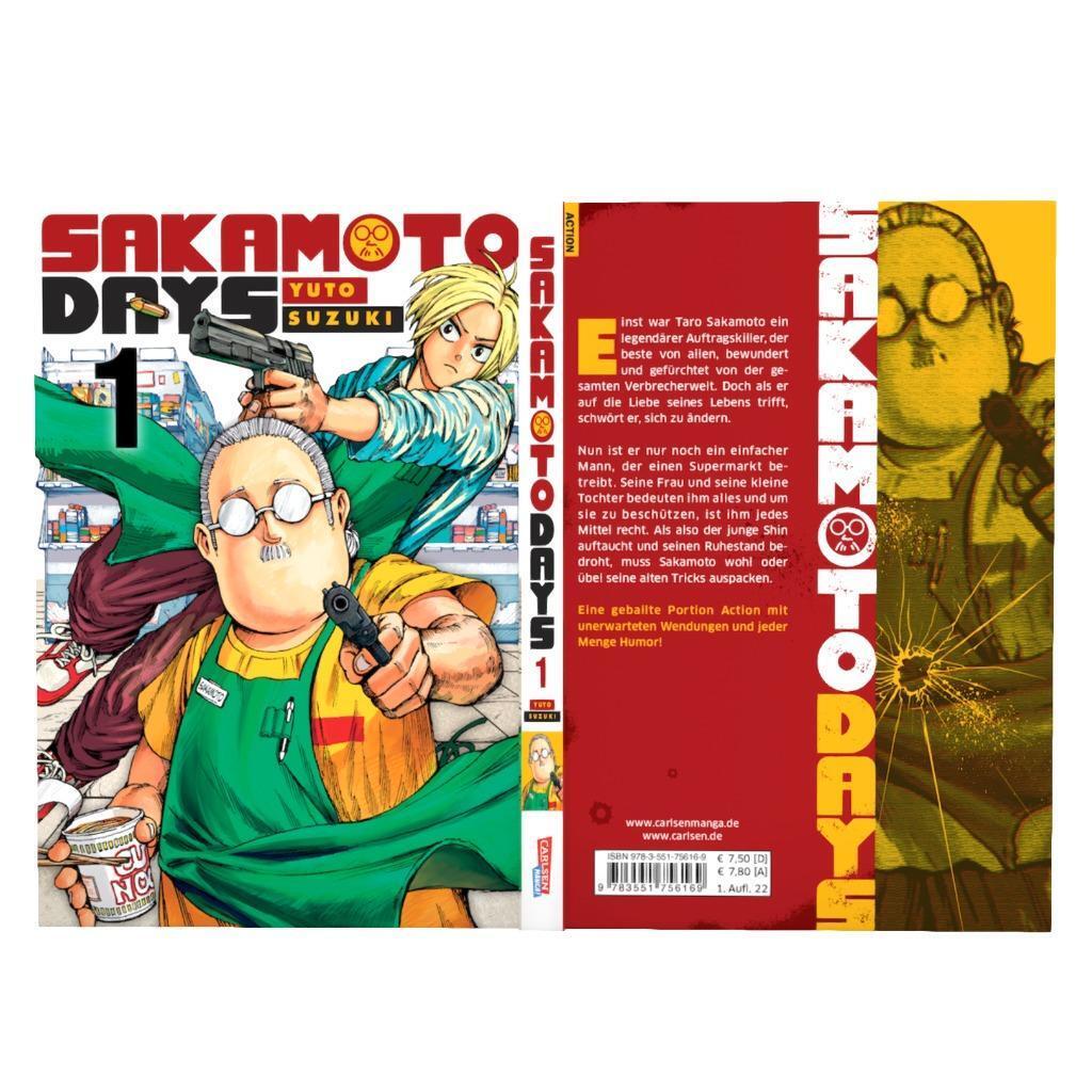 Bild: 9783551756169 | Sakamoto Days 1 | Ex-Gangster-Komödie mit rasanter Action | Suzuki