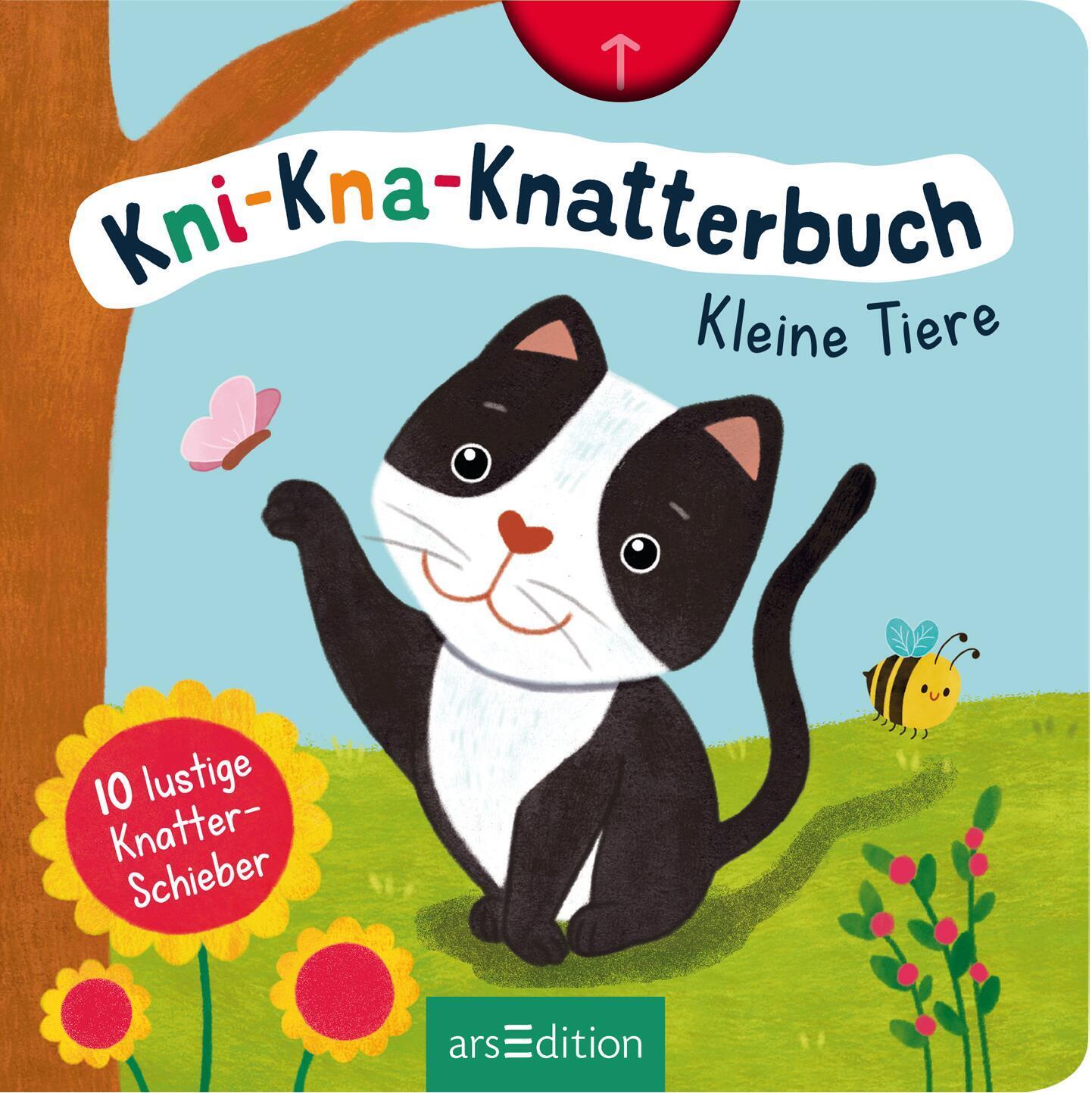 Bild: 9783845847665 | Kni-Kna-Knatterbuch - Kleine Tiere | Mit 10 lustigen Knatter-Schiebern