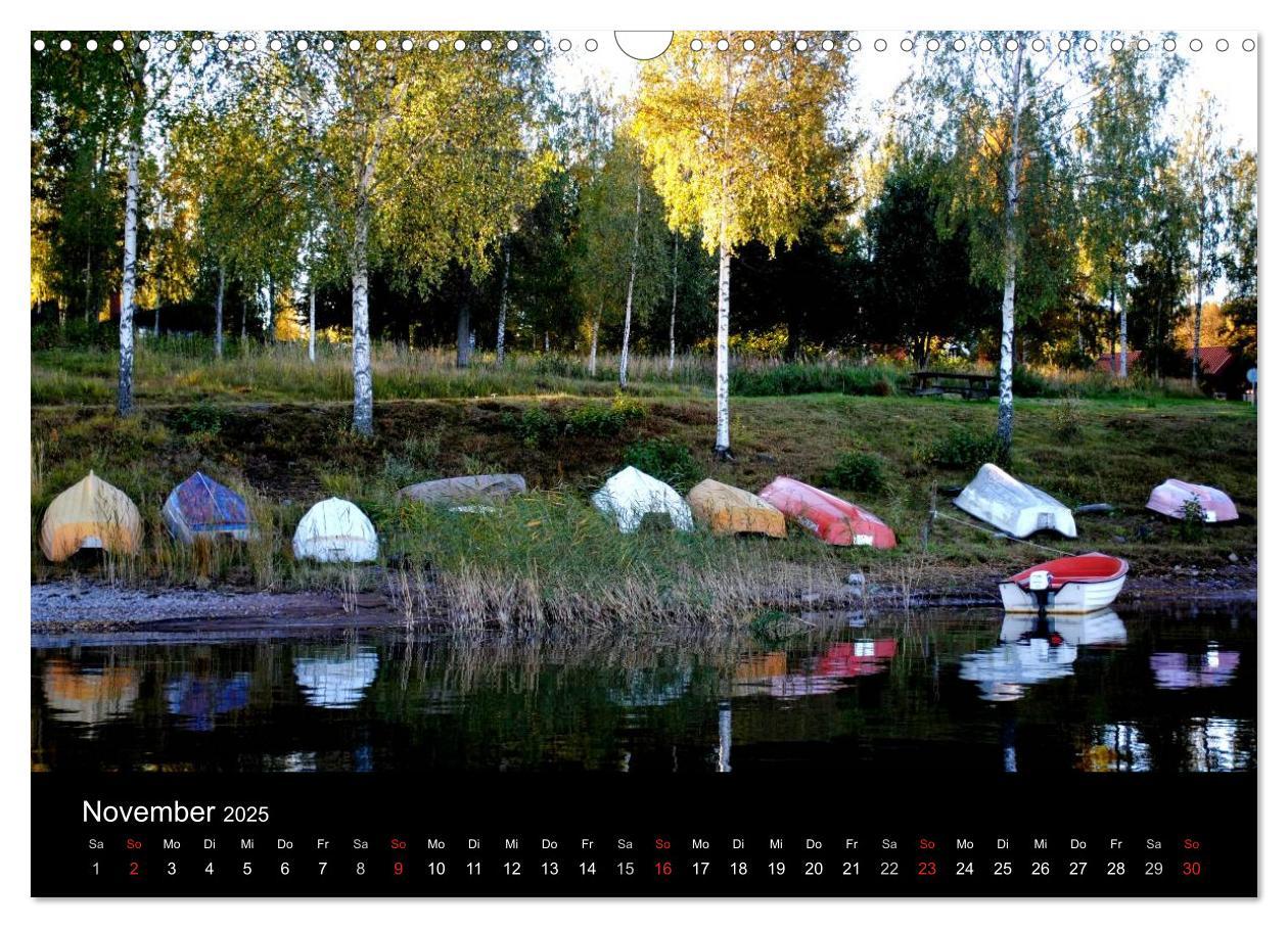 Bild: 9783435828296 | Boote (Wandkalender 2025 DIN A3 quer), CALVENDO Monatskalender | 2025