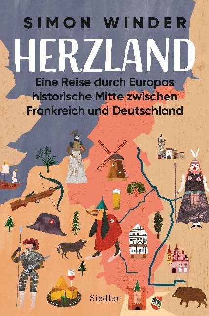 Cover: 9783827500892 | Herzland | Simon Winder | Buch | 560 S. | Deutsch | 2020 | Siedler