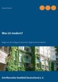 Cover: 9783848230228 | Was ist modern? | Harald Streck | Taschenbuch | Paperback | Deutsch