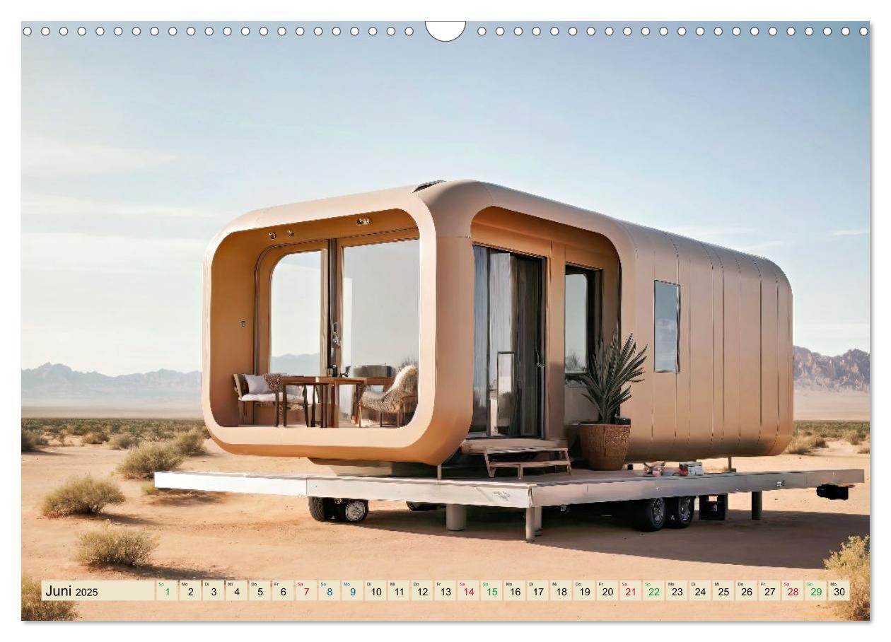 Bild: 9783383827334 | Tiny Houses - wohnen auf kleinstem Raum (Wandkalender 2025 DIN A3...