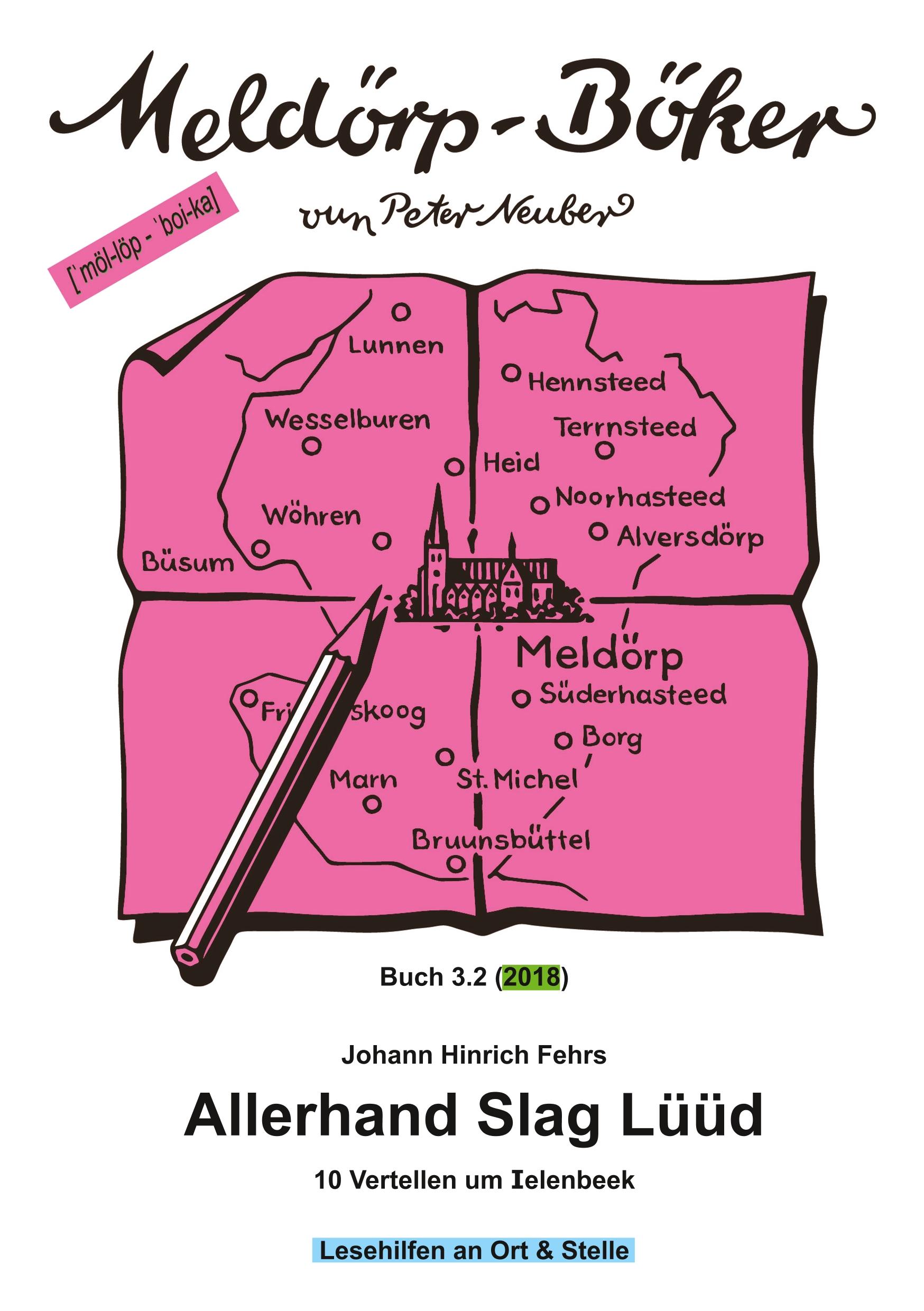 Cover: 9783746967660 | Allerhand Slag Lüüd | 10 Vertellen um Ielenbeek | Johann Hinrich Fehrs