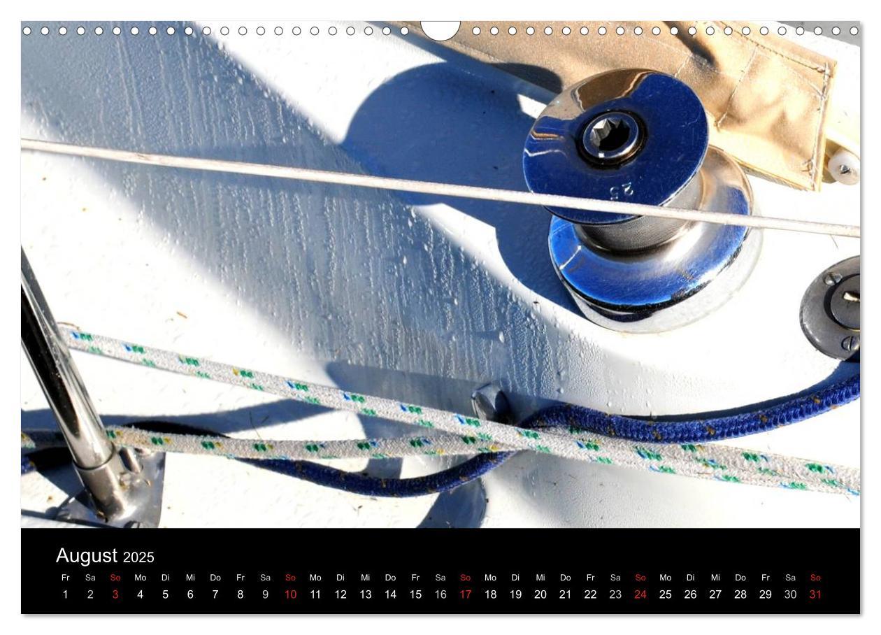 Bild: 9783435828296 | Boote (Wandkalender 2025 DIN A3 quer), CALVENDO Monatskalender | 2025