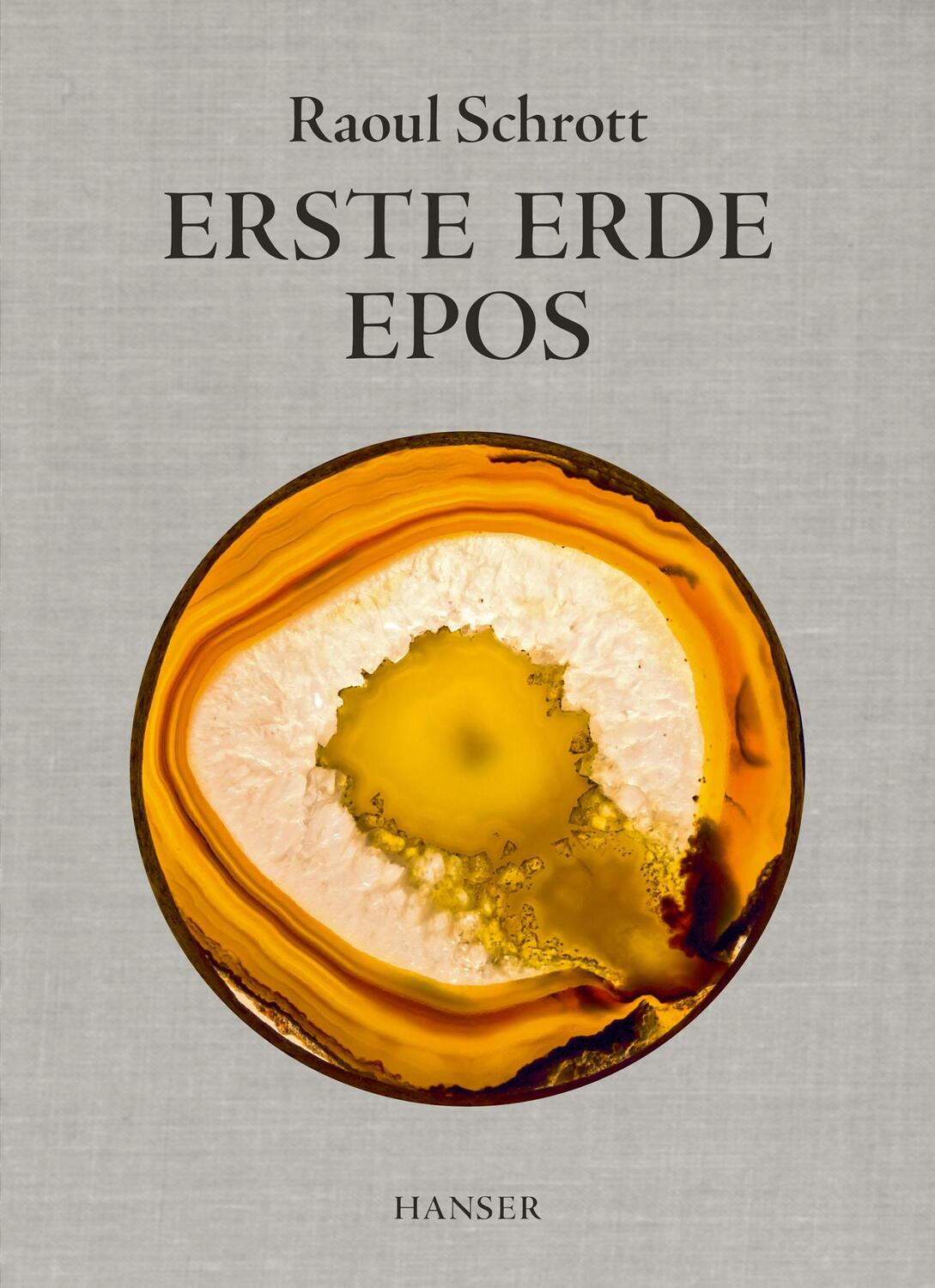 Cover: 9783446252820 | Erste Erde | Epos | Raoul Schrott | Buch | Lesebändchen | 848 S.