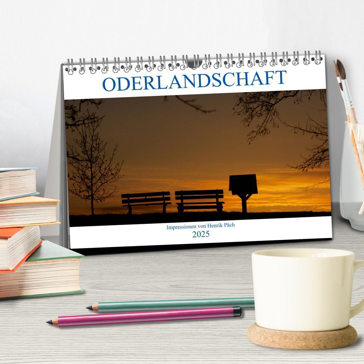 Bild: 9783435440344 | Oderlandschaft (Tischkalender 2025 DIN A5 quer), CALVENDO...