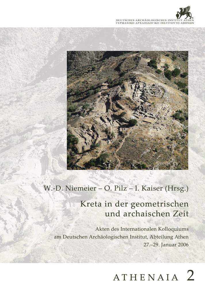 Cover: 9783777442419 | Kreta in der geometrischen und archaischen Zeit | Athenaia Band 2 | X