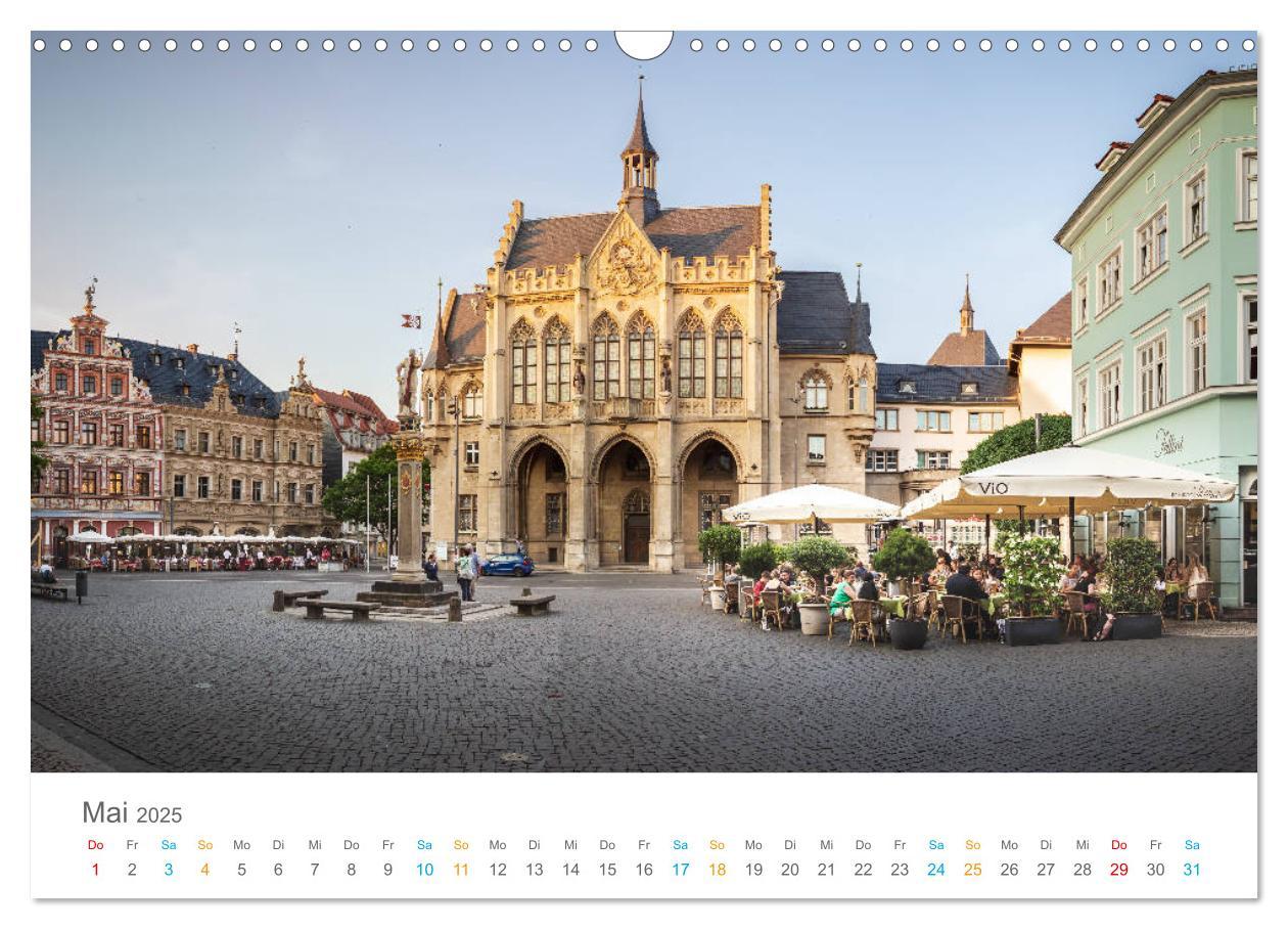 Bild: 9783435321179 | Erfurt - Stadt der Türme (Wandkalender 2025 DIN A3 quer), CALVENDO...