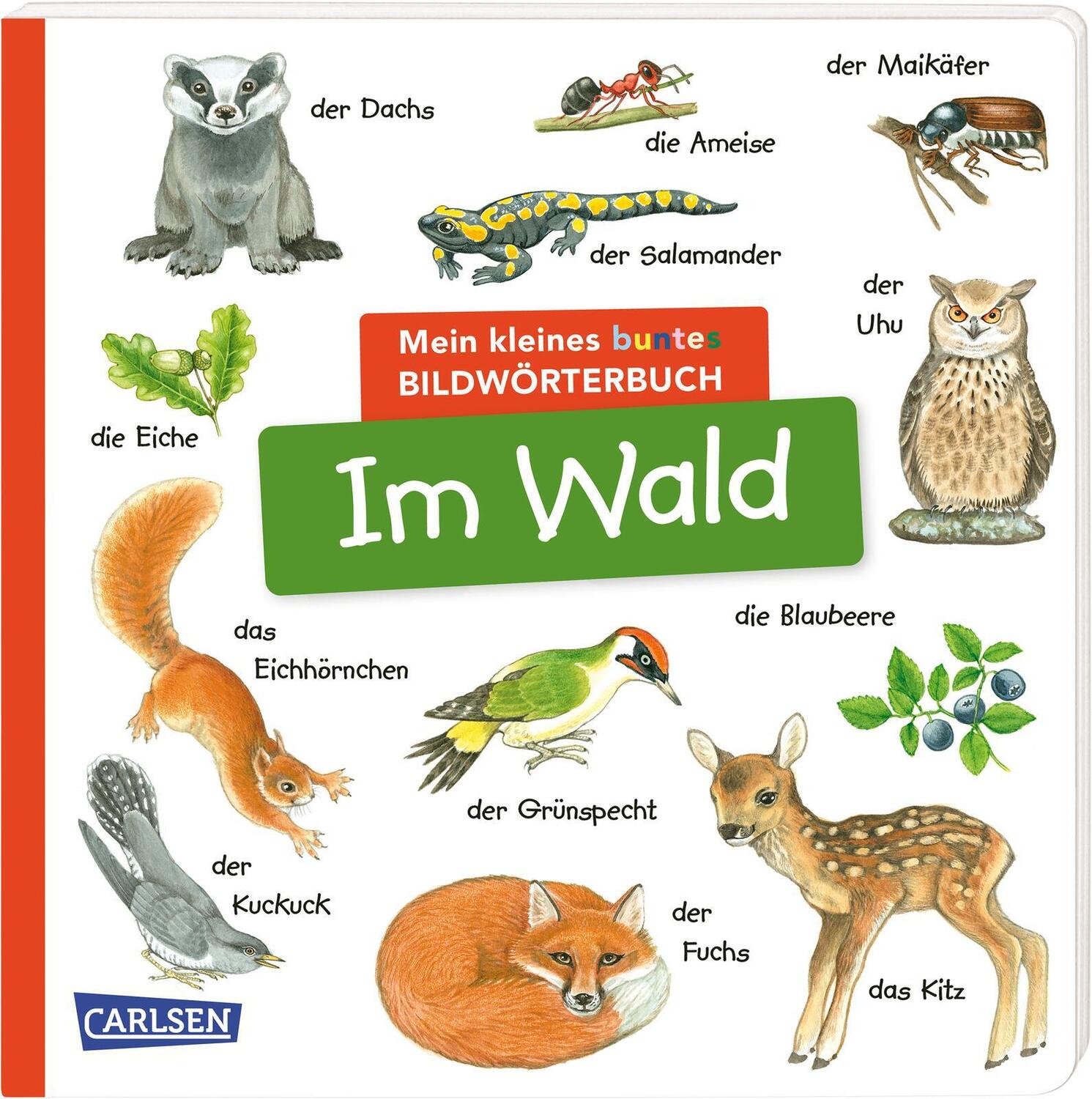 Cover: 9783551173027 | Mein kleines buntes Bildwörterbuch: Im Wald | Christine Henkel | Buch